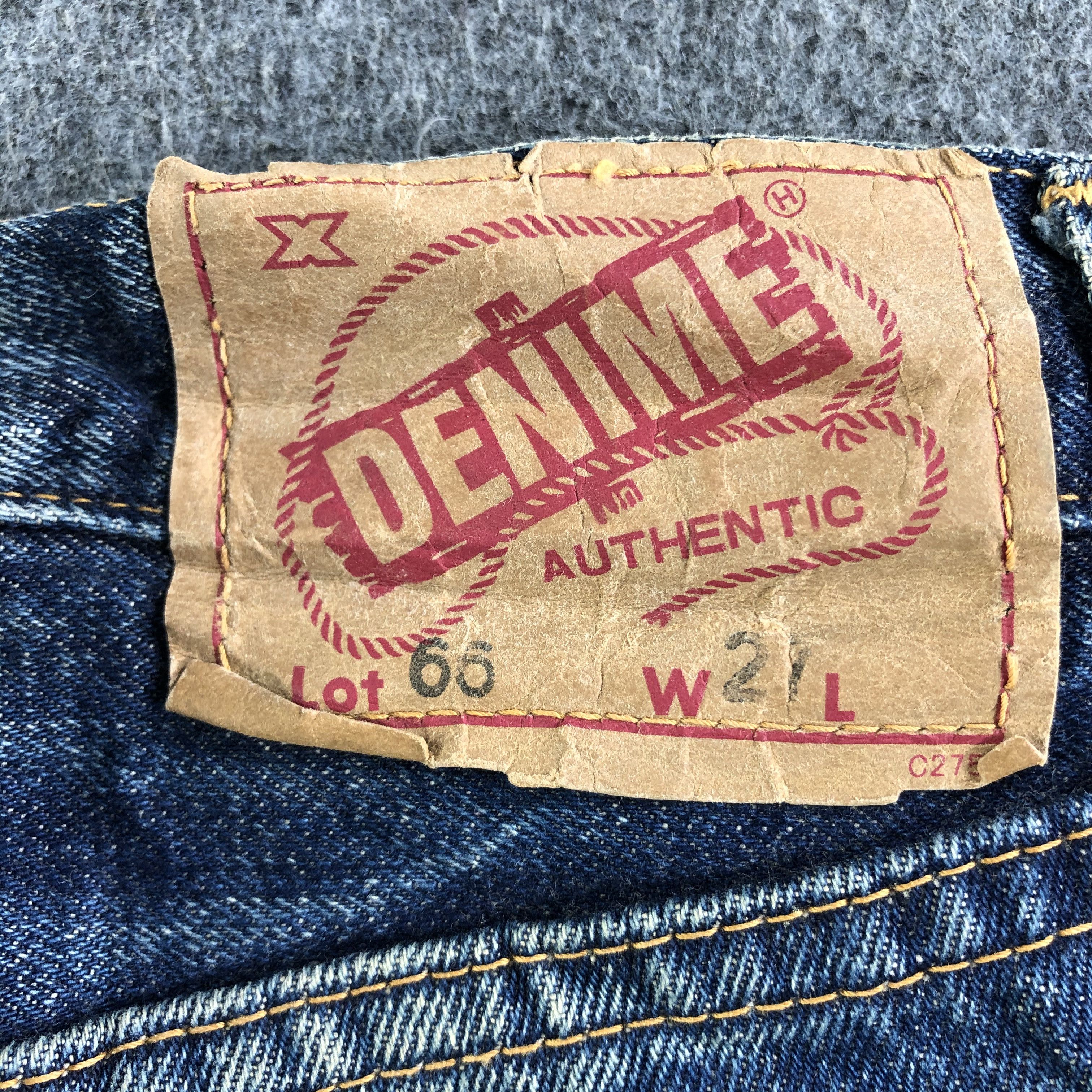 Denime Vintage Denime Selvedge Jeans-J4009 Size US 29 - 5 Thumbnail