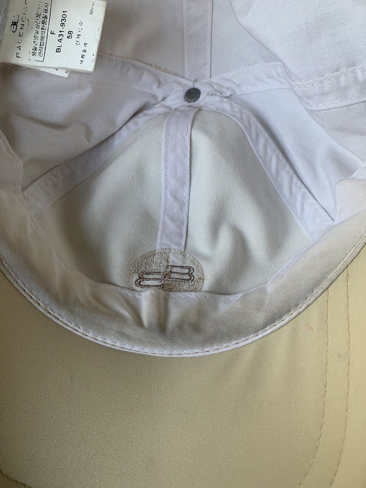 Balenciaga × Vintage Vintage balenciaga golf hat Size ONE SIZE - 7 Thumbnail