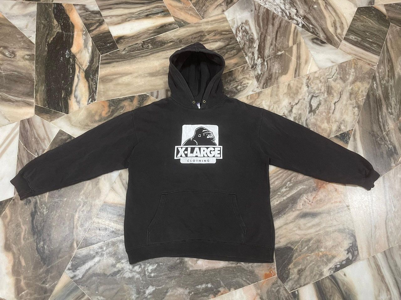 Xlarge Vintage 90s Xlarge Skateboards Faded Hoodie Size US L / EU 52-54 / 3 - 1 Thumbnail