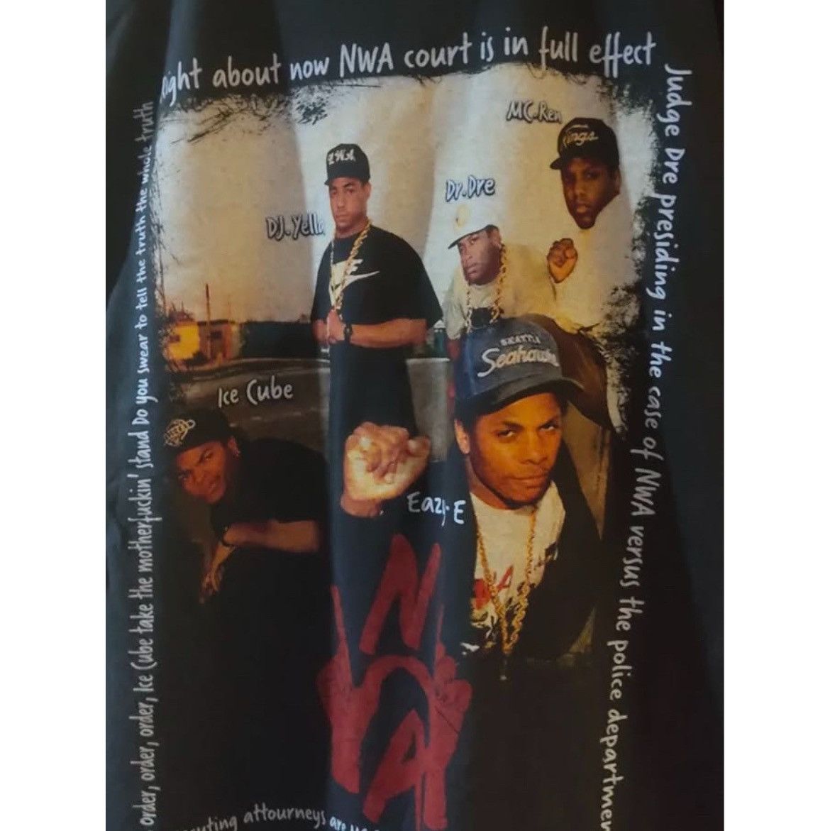Vintage NWA Size US XL / EU 56 / 4 - 4 Thumbnail