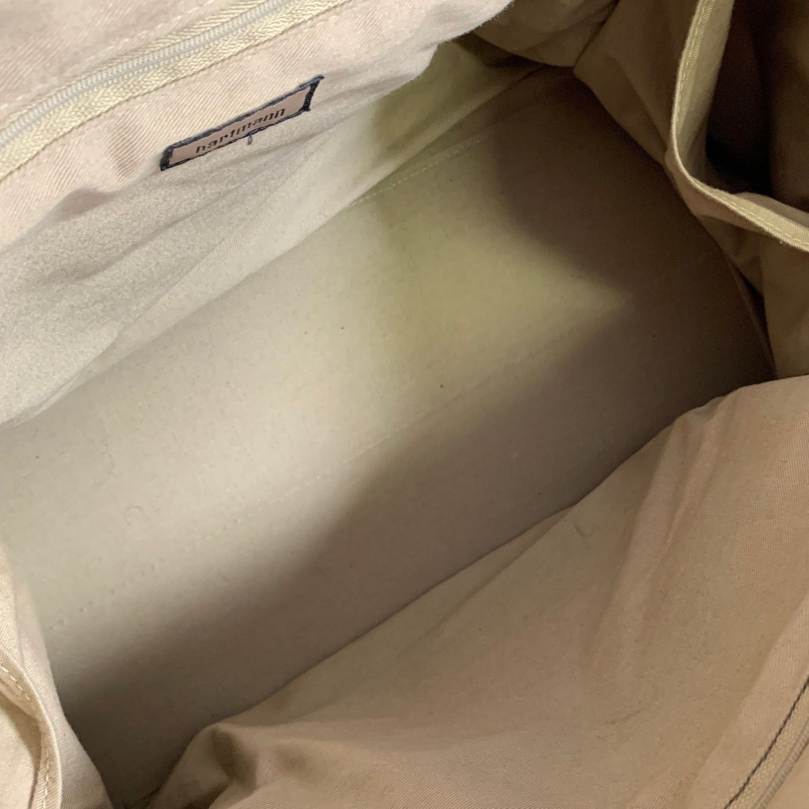 Hartmann HARTMANN Size One Size Brown Light Solid Leather Duffle Bags Size ONE SIZE - 11 Thumbnail