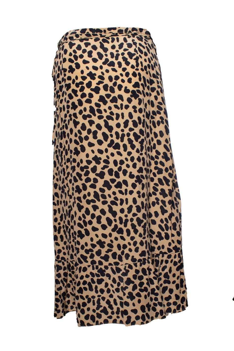 RIXO Rixo London, Leopard printed wrap midi skirt Size 28" / US 6 / IT 42 - 3 Thumbnail