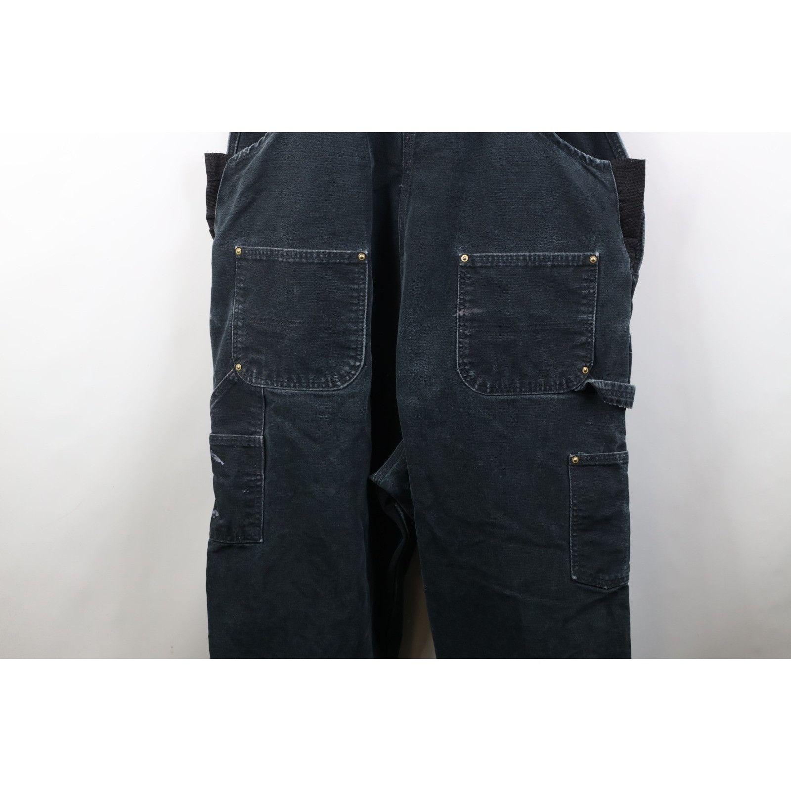 Carhartt Vintage Carhartt Distressed Canvas Double Knee Overalls Size US 40 / EU 56 - 18 Thumbnail