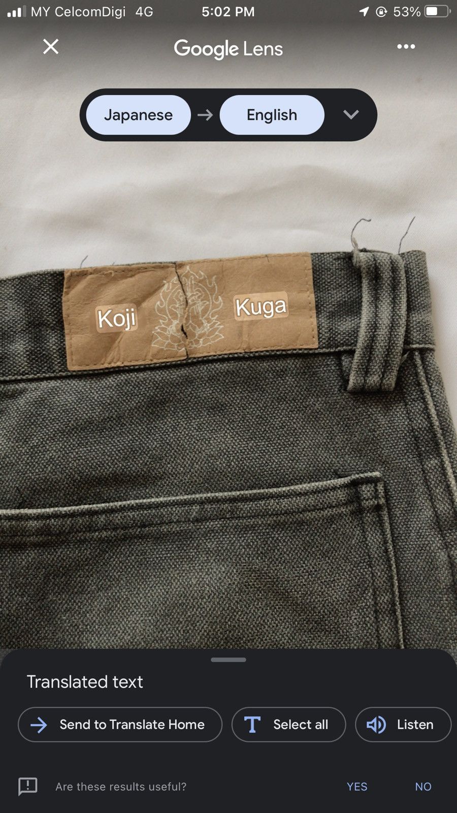 Beauty Beast Koji kuga Pants Size US 30 / EU 46 - 3 Thumbnail