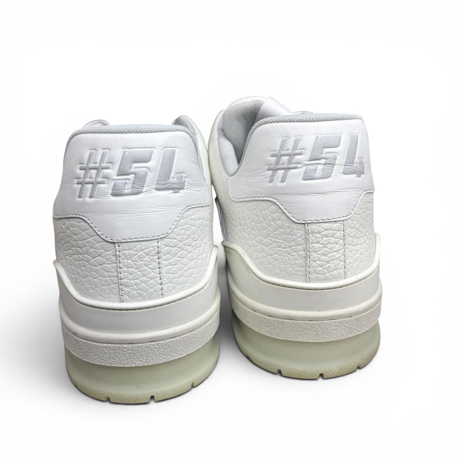 Louis Vuitton Louis Vuitton LV #54 Trainer Sneakers White | Size 8.5LV Size US 9.5 / EU 42-43 - 6 Thumbnail