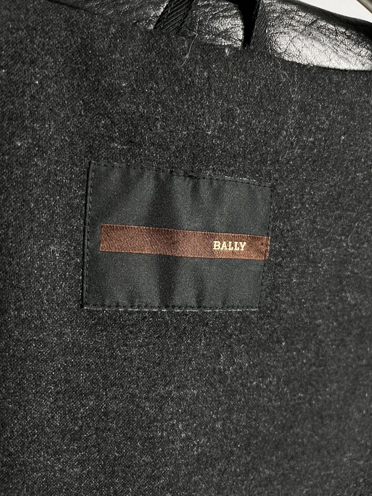 Bally bally mens jacket pe-papua black wool leather coat y2k Size US L / EU 52-54 / 3 - 11 Thumbnail