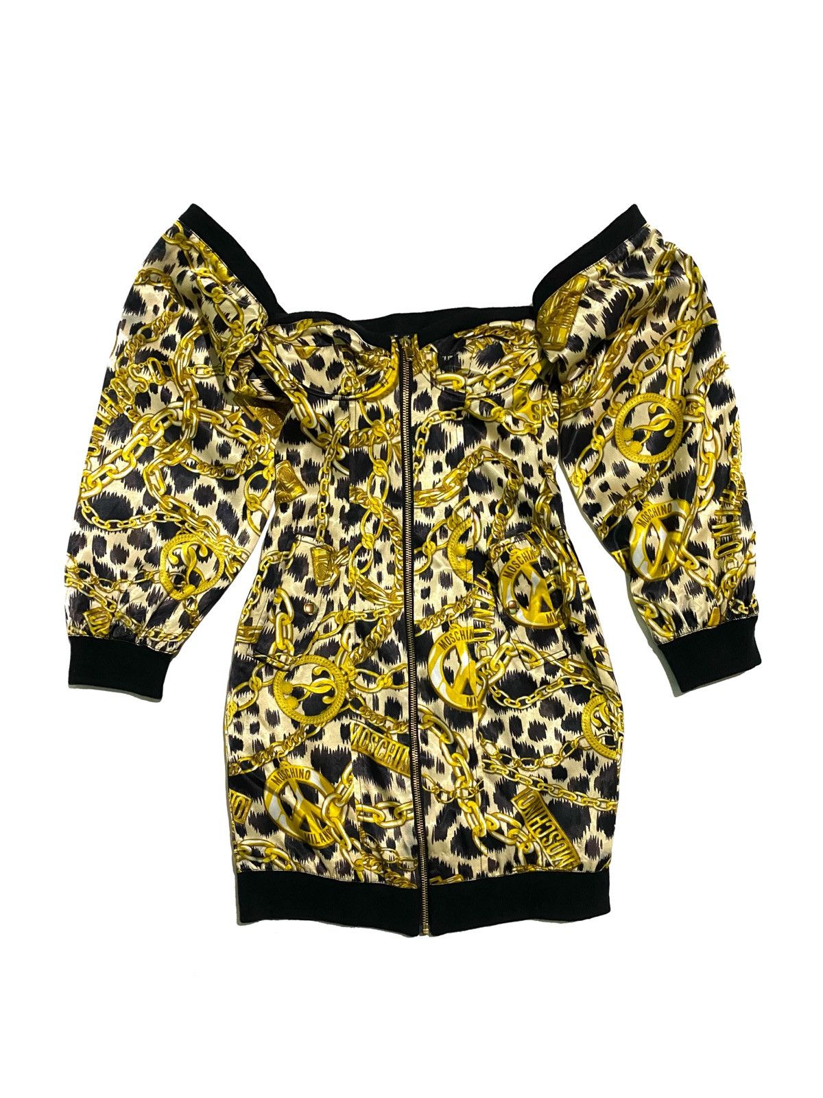 H&M × Moschino HNM MOSCHINO ZIP MINI DRESSES CHAIN Size ONE SIZE - 2 Thumbnail