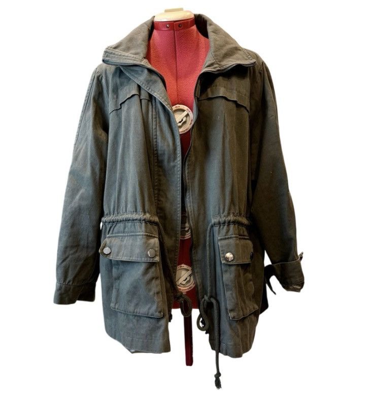 Other ModCloth Olive Green Utility Jacket 1X Plus Safari Anorak Size XL / US 12-14 / IT 48-50 - 1 Thumbnail