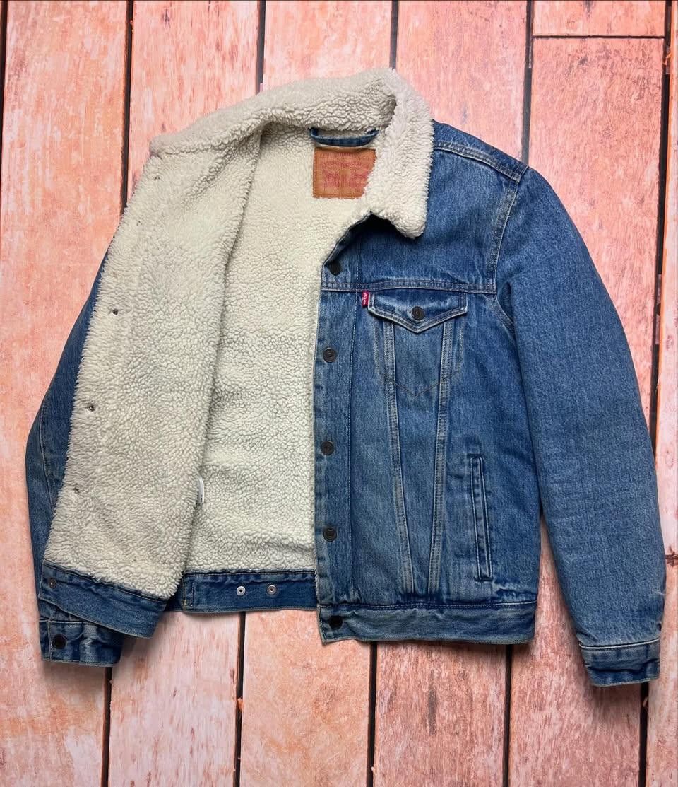 Levi's Levi's denim jacket sherpa Y2k vintage Size US S / EU 44-46 / 1 - 1 Thumbnail