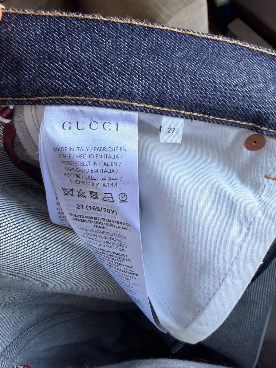 Gucci Boyfriend fit denim jeans Size 27" / US 4 / IT 40 - 5 Thumbnail