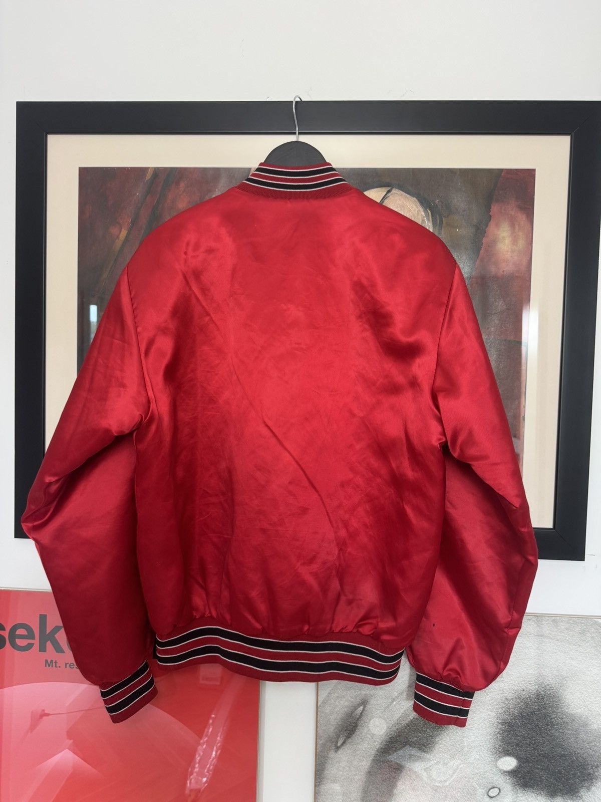 NHL Vintage 90s Chicago Blackhawks Bomber Jacket NHL Varsity Size US M / EU 48-50 / 2 - 3 Thumbnail
