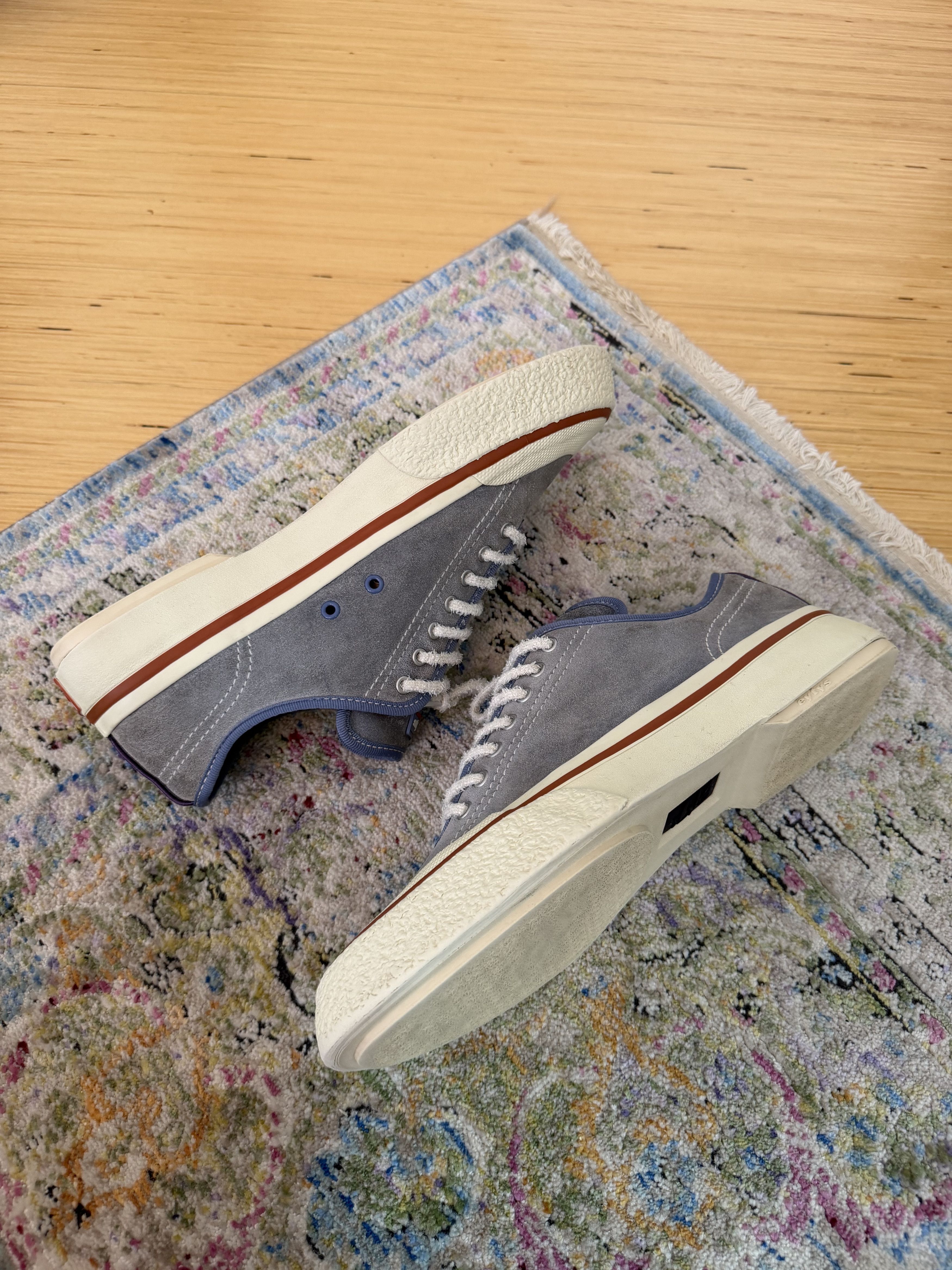Eytys Eytys Laguna Blue Denim Sneakers Size US 12 / EU 45 - 4 Thumbnail