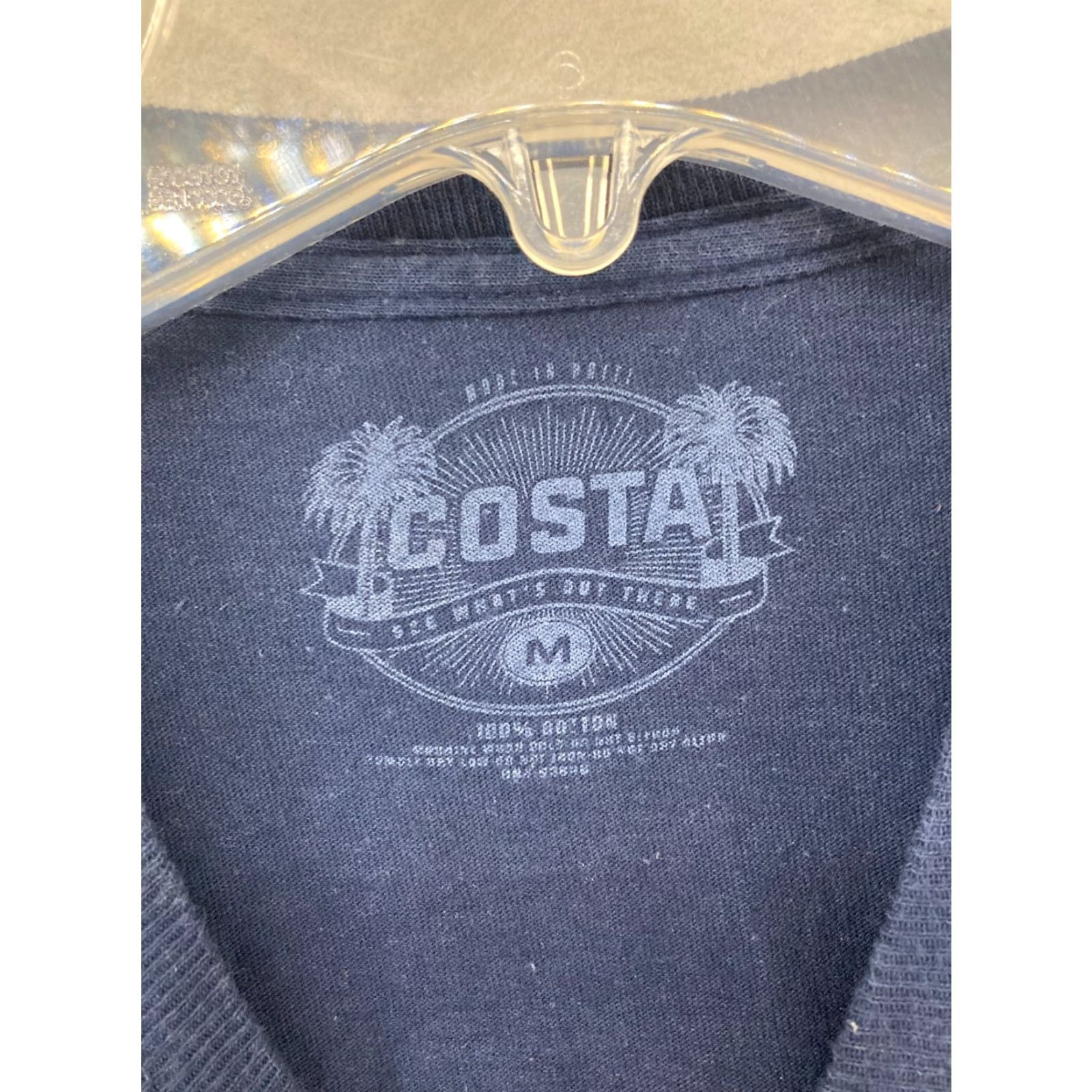 Costa Del Mar Costa Del Mar Costa Mens Long Sleeve TShirt M Blue Logo T-Shirt Men Medium Blue Costa Del Mar Logo 90s Outdoor Fish Classic Size US M / EU 48-50 / 2 - 6 Thumbnail