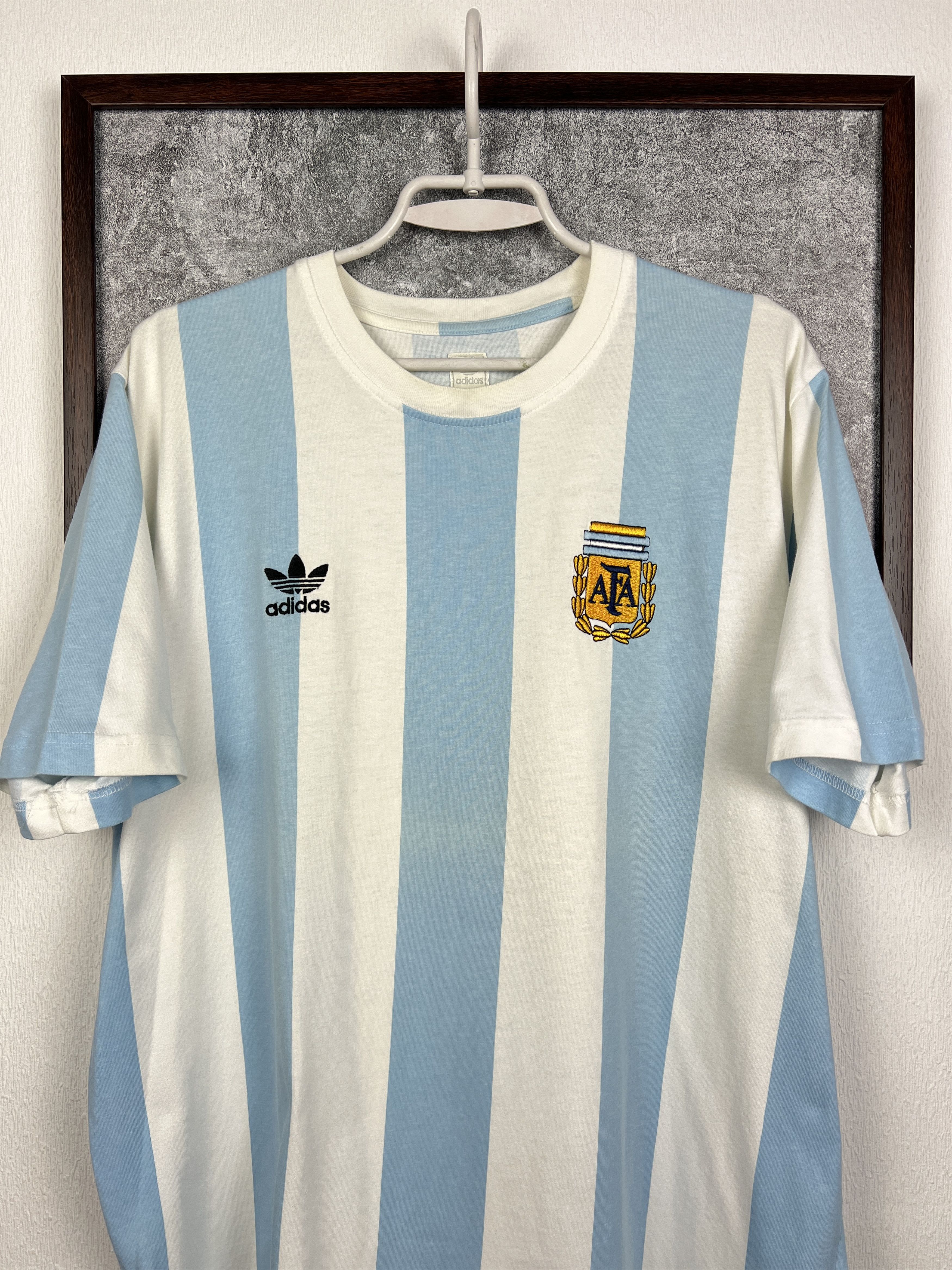 Adidas Adidas Originals Argentina World Cup Football Shirt Jersey Size US L / EU 52-54 / 3 - 2 Thumbnail