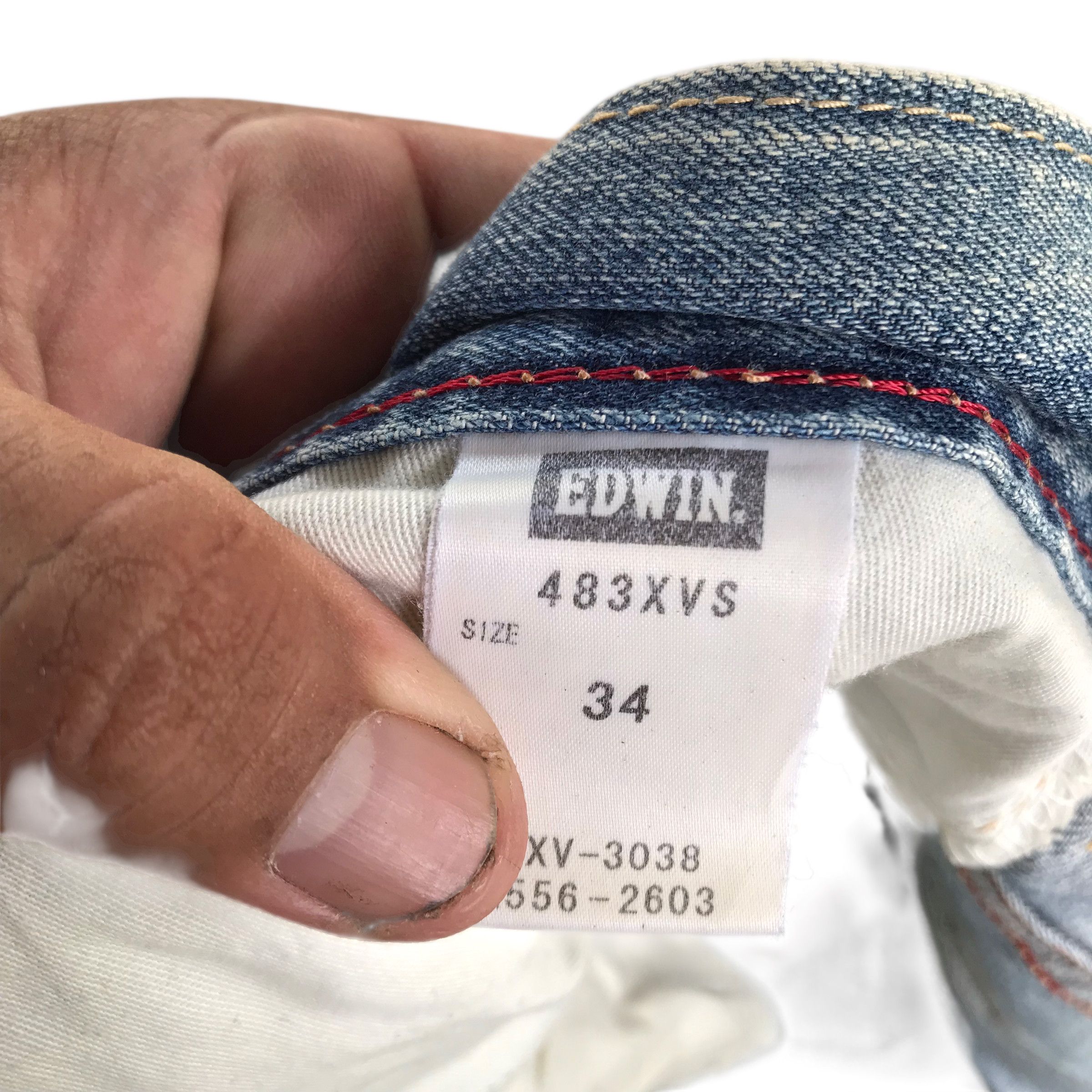 Edwin Vintage Edwin Exclusive Distressed Denim-size 36 Size US 36 / EU 52 - 12 Thumbnail