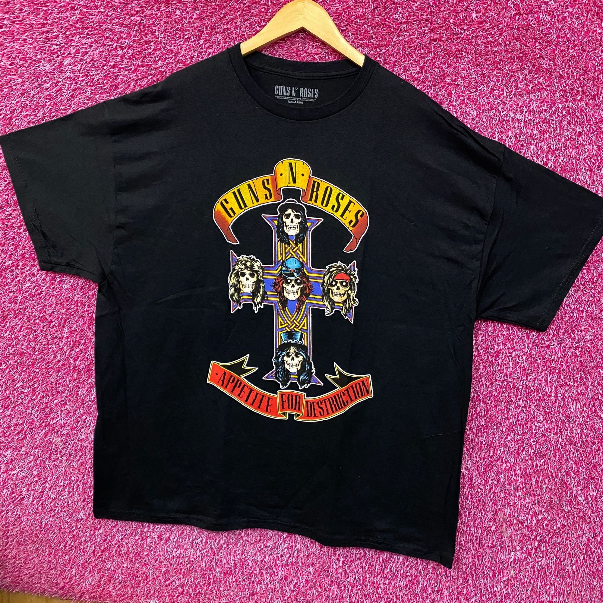 Guns N' Roses Guns N' Roses Appetite For Destruction Rock Band T-Shirt 2XL Size US XXL / EU 58 / 5 - 3 Thumbnail