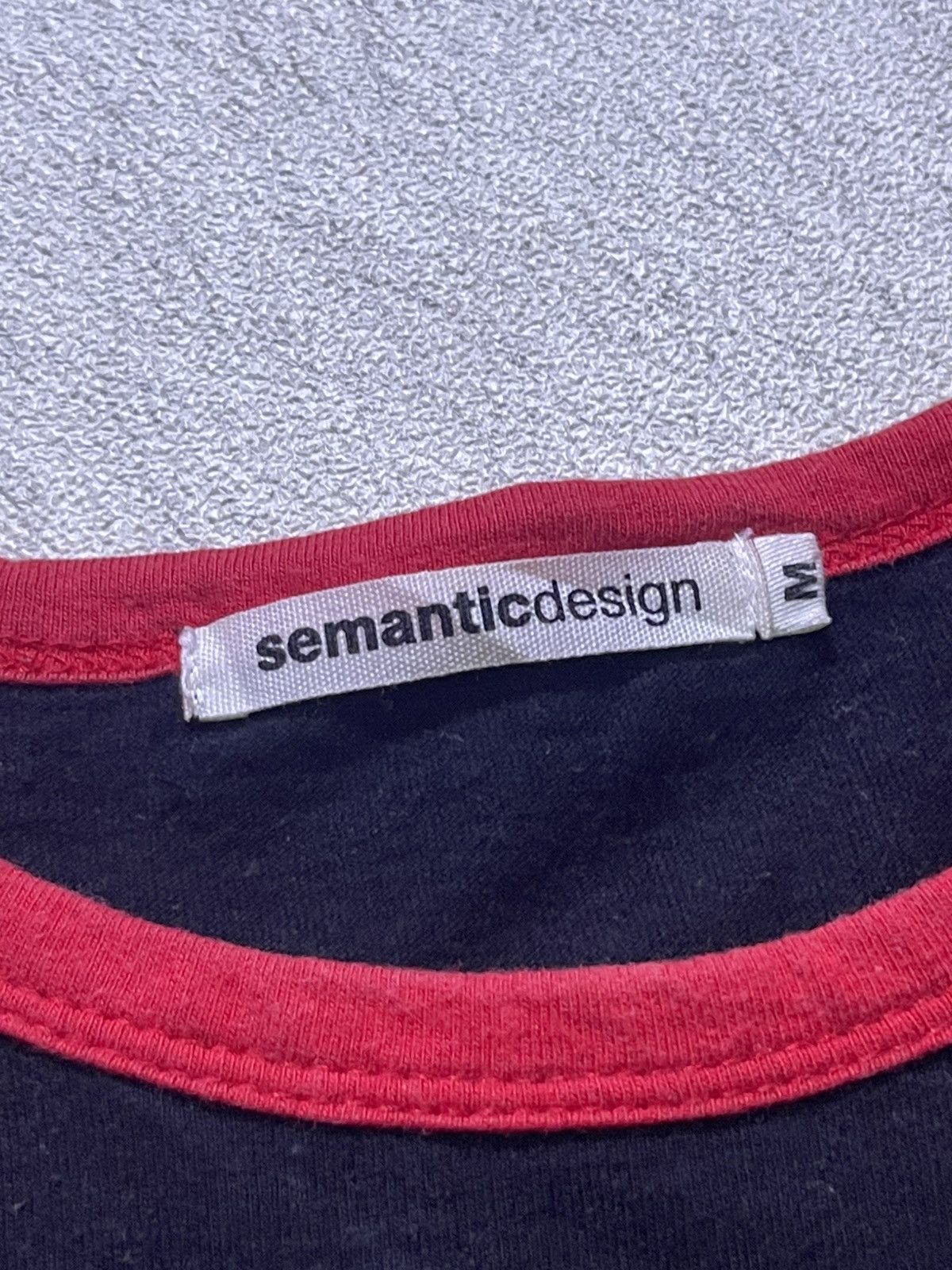 Japanese Brand Y2K SEMANTIC DESIGN long sleeve tshirt Size US M / EU 48-50 / 2 - 4 Thumbnail
