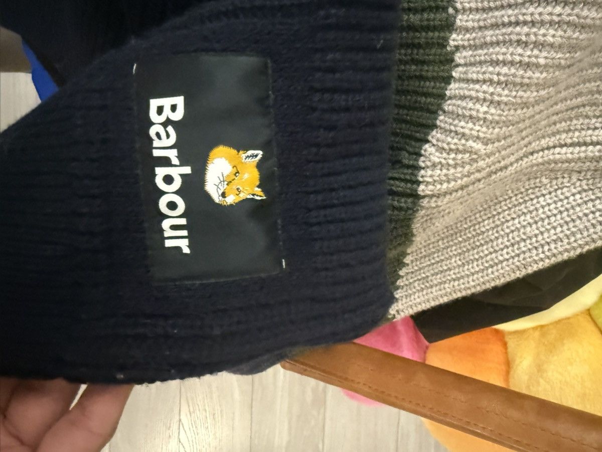 Maison Kitsune Barbour Multicolor Maison Kitsuné Edition Landscape Sweater Size US XL / EU 56 / 4 - 4 Thumbnail