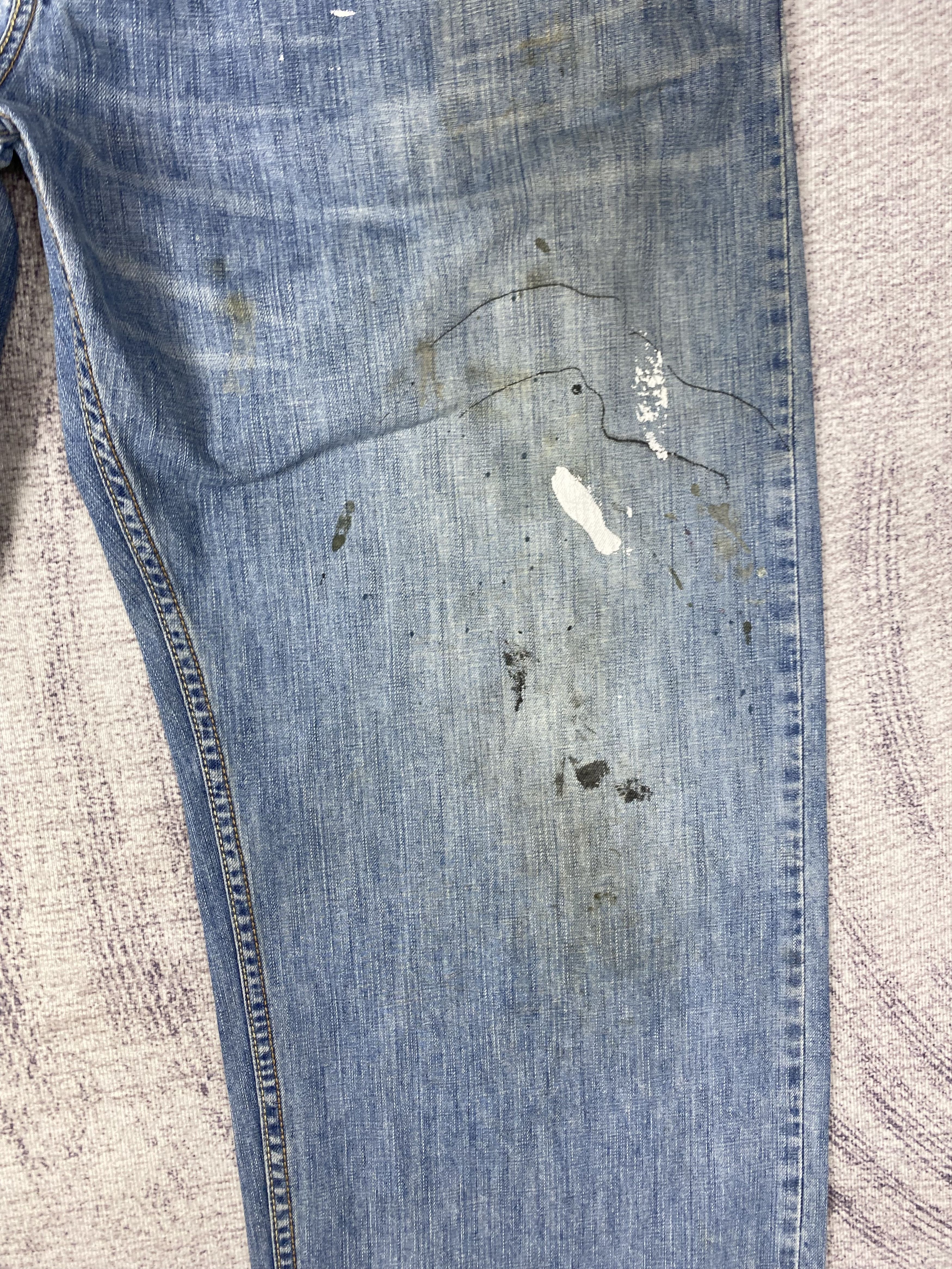 Vintage Vintage Levi's 569 Loose Straight Light Blue Denim PT0480 Size US 38 / EU 54 - 5 Thumbnail