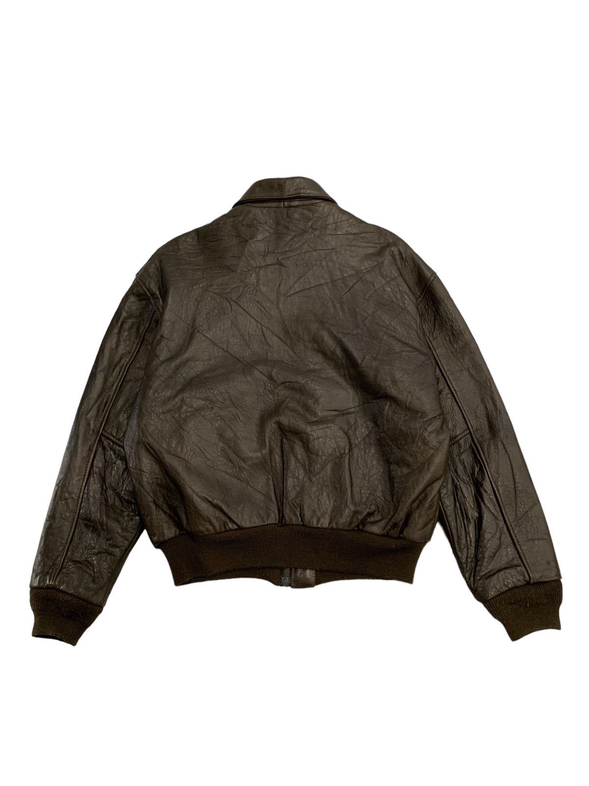 Avirex 🔥AVIREX A-2 FLYERS LEATHER JACKETS Size US XS / EU 42 / 0 - 12 Thumbnail