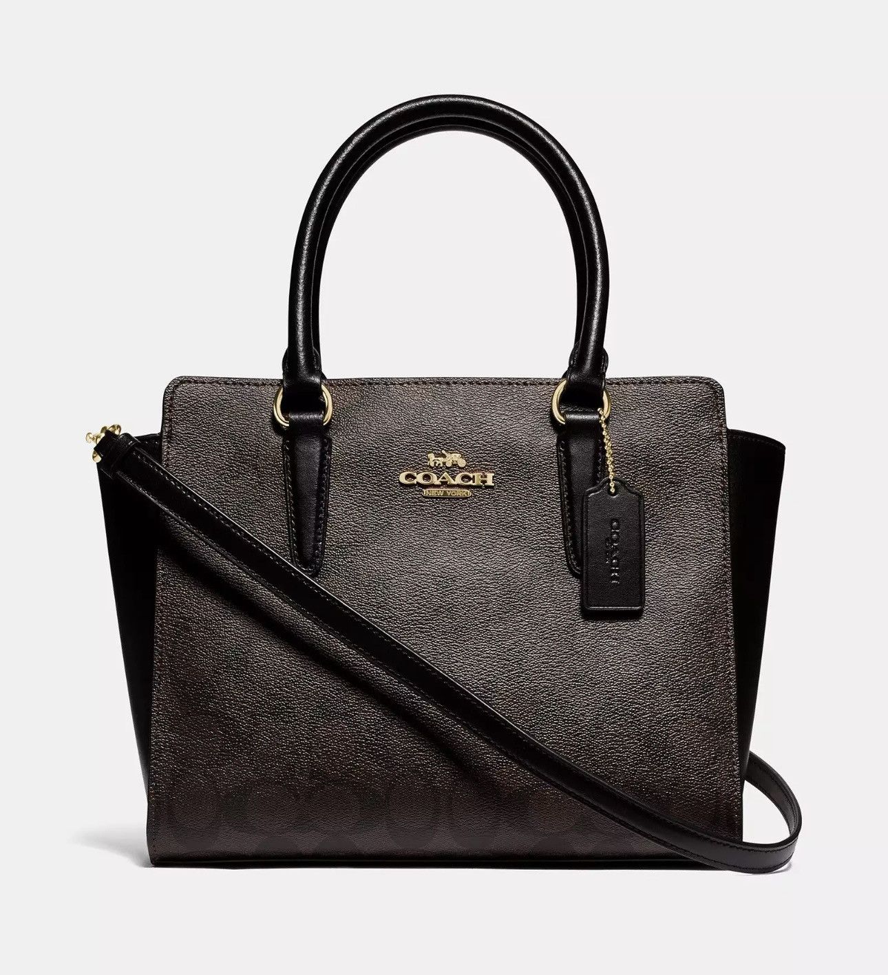 Coach Coach Leah Satchel In Signature Canvas Bag Size ONE SIZE - 8 Thumbnail