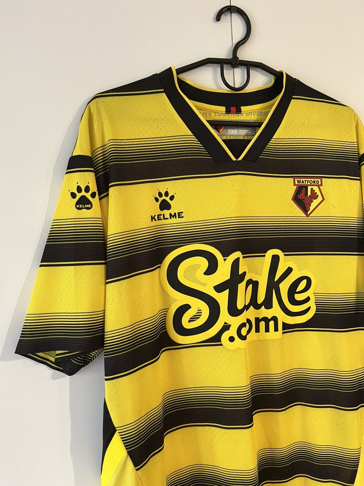 Other Kelme Watford Home Football Jersey Size US XL / EU 56 / 4 - 2 Thumbnail
