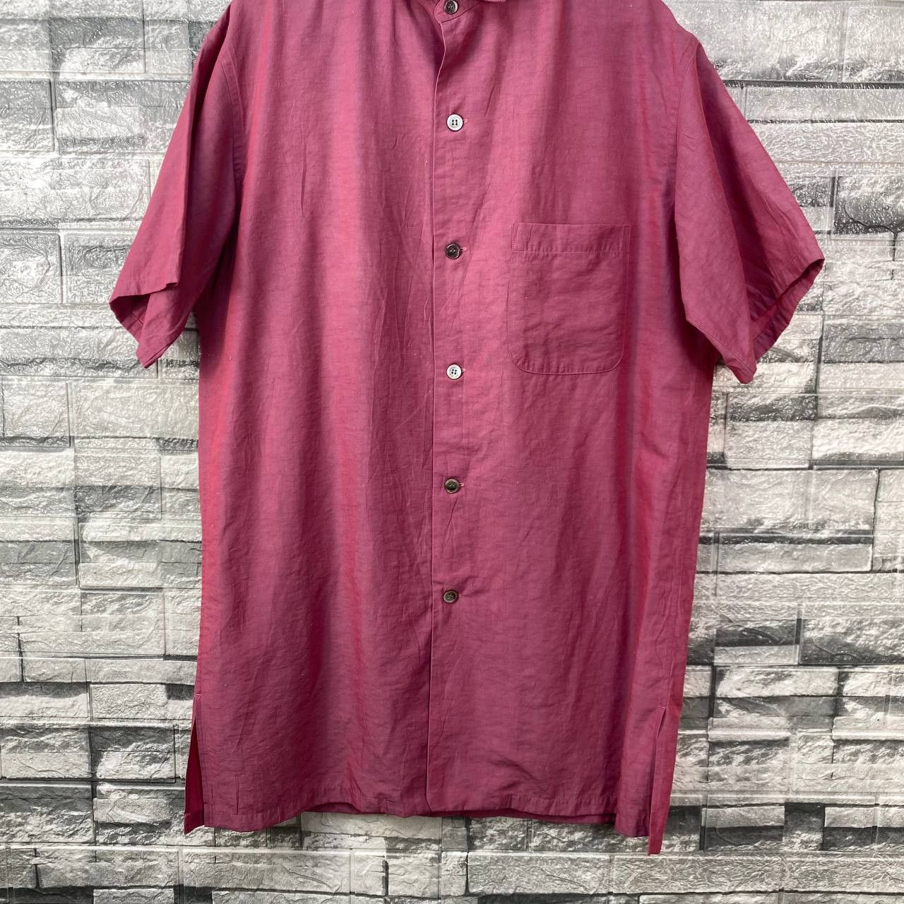 Yohji Yamamoto VINTAGE 90S YS YOHJI YAMAMOTO LINEN SHIRT SHORTSLEEVE Size US M / EU 48-50 / 2 - 6 Thumbnail