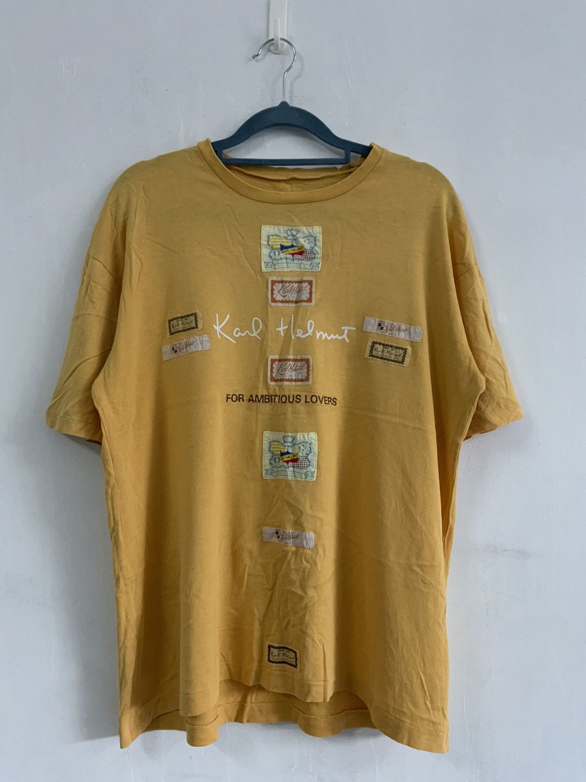 Karl Helmut Vintage Karl Helmut Tee Size US L / EU 52-54 / 3 - 1 Thumbnail