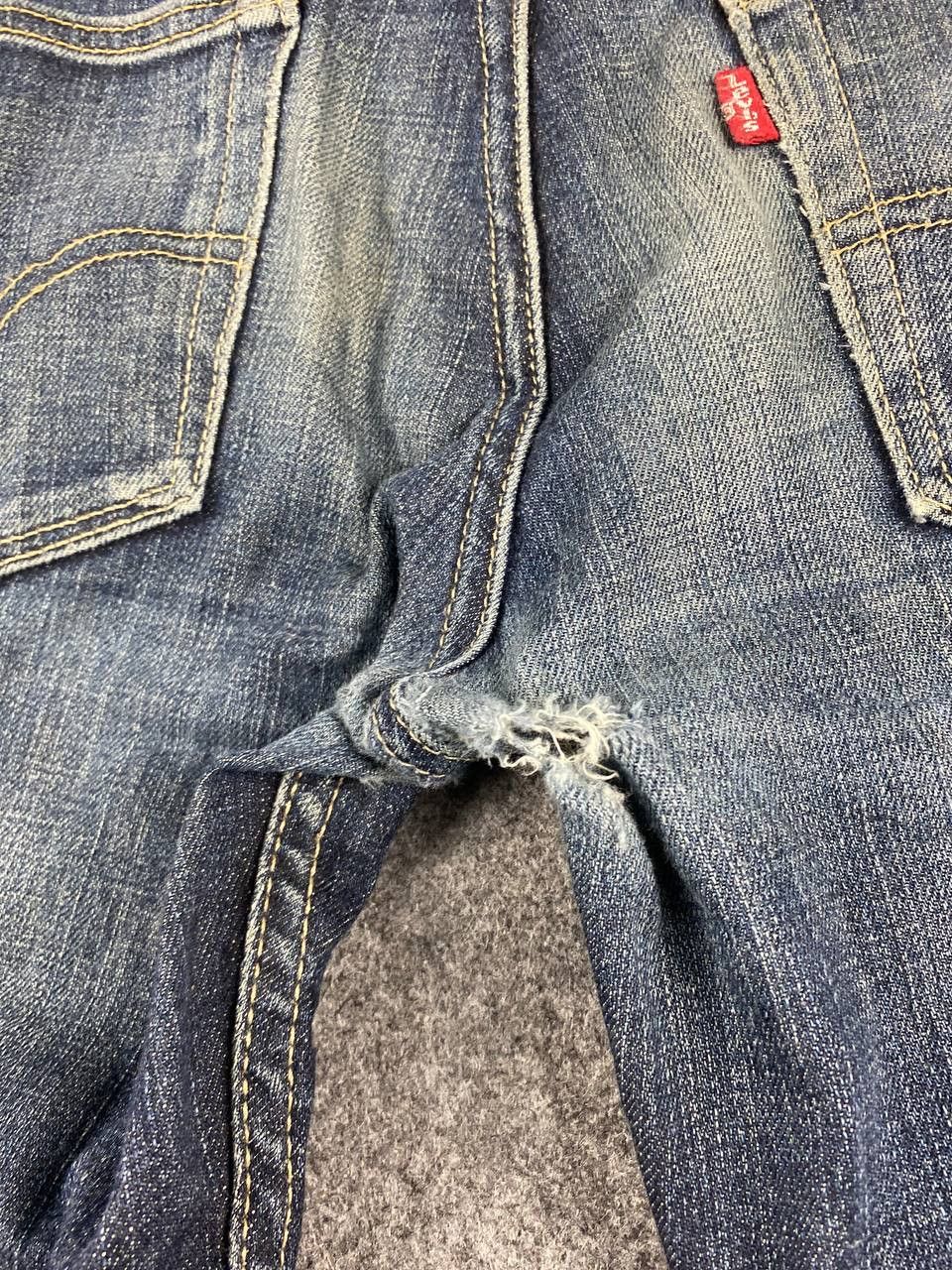 Levi's levis 511 slim distressed denim nice design Size US 31 - 4 Thumbnail