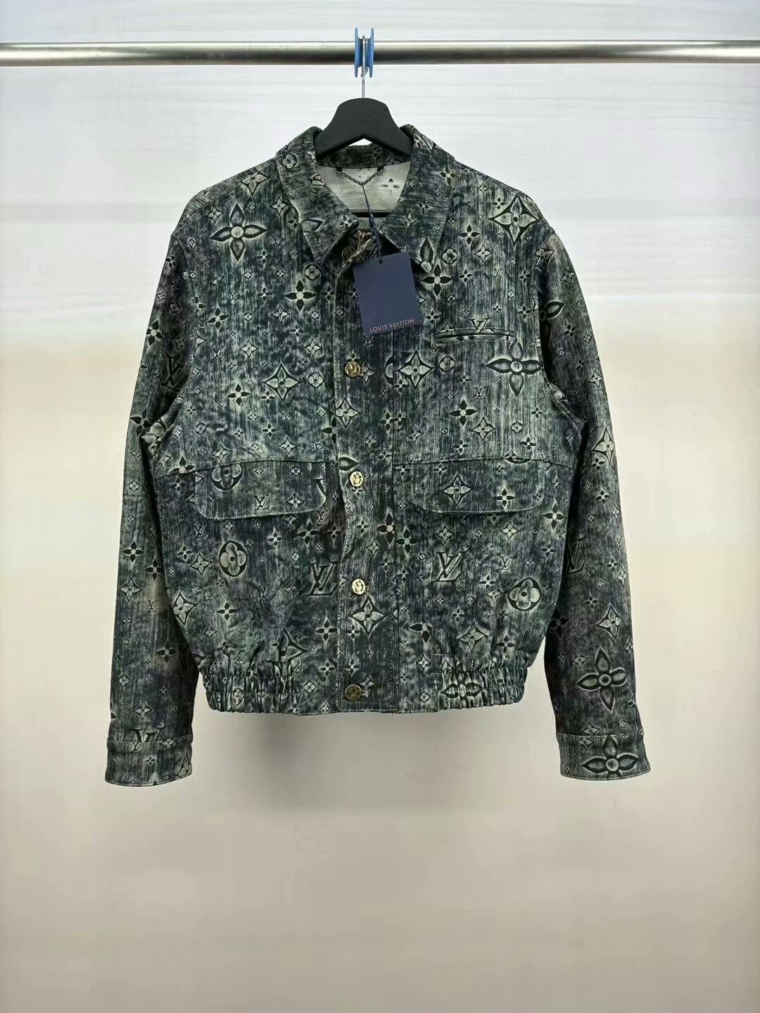 Louis Vuitton louis vuitton full print denim jacket 2023 Size US L / EU 52-54 / 3 - 1 Thumbnail