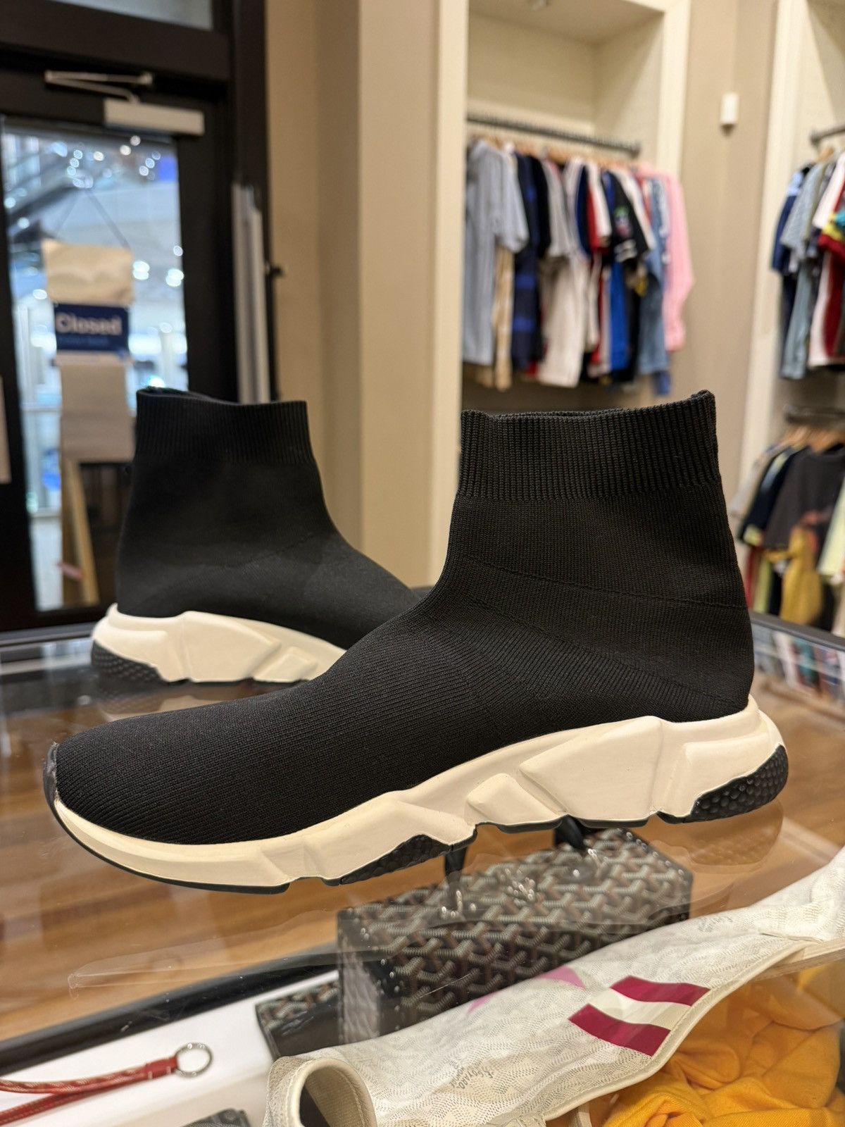 Balenciaga Balenciaga Speed Trainer -Black Size US 12 / EU 45 - 2 Thumbnail