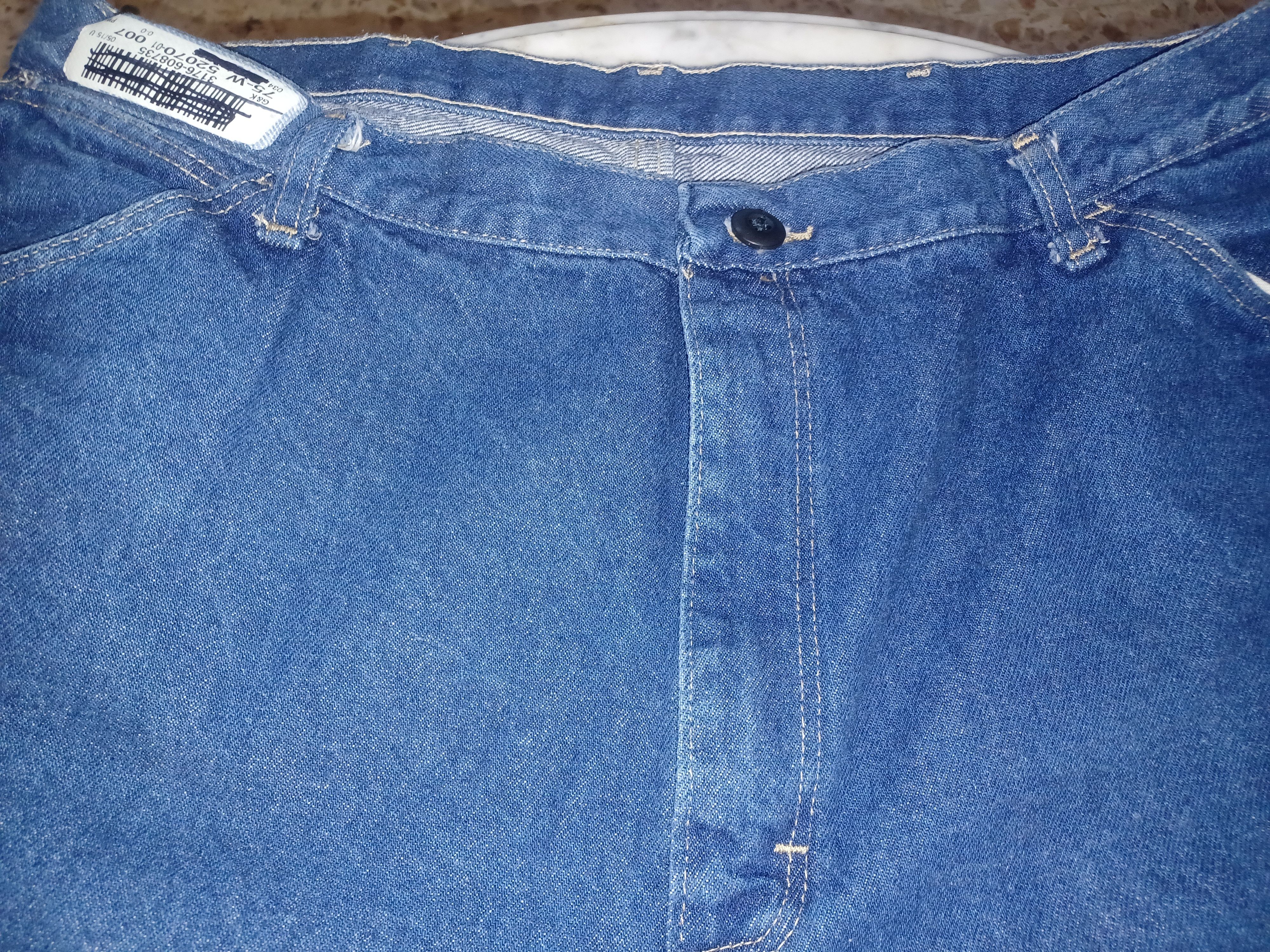 Bulwark Bulwark FR Men's Blue Jeans 40 x 37U Size US 9.5 / EU 42-43 - 2 Thumbnail
