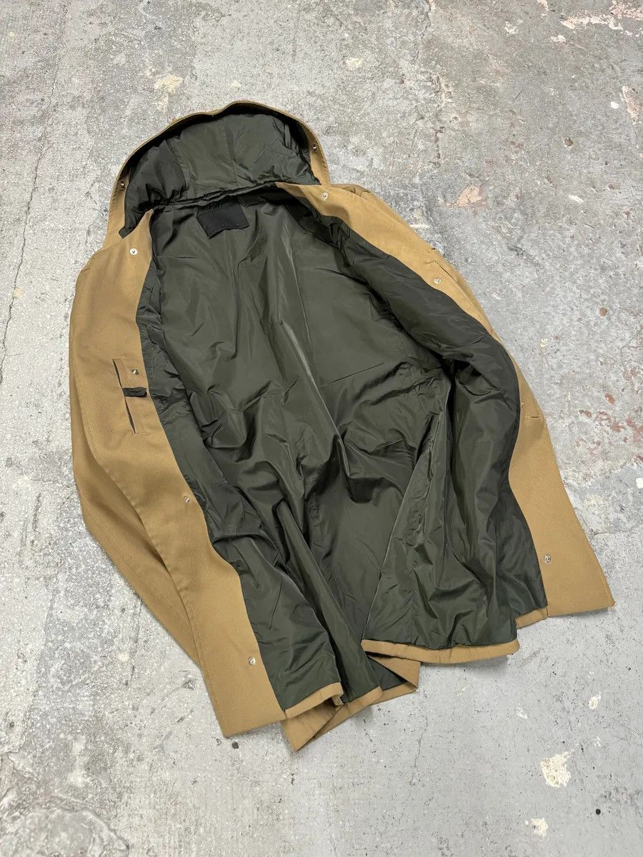 Prada FW1999 Prada Beige Buttoned Hooded 2 in 1 Coat Size US M / EU 48-50 / 2 - 8 Thumbnail