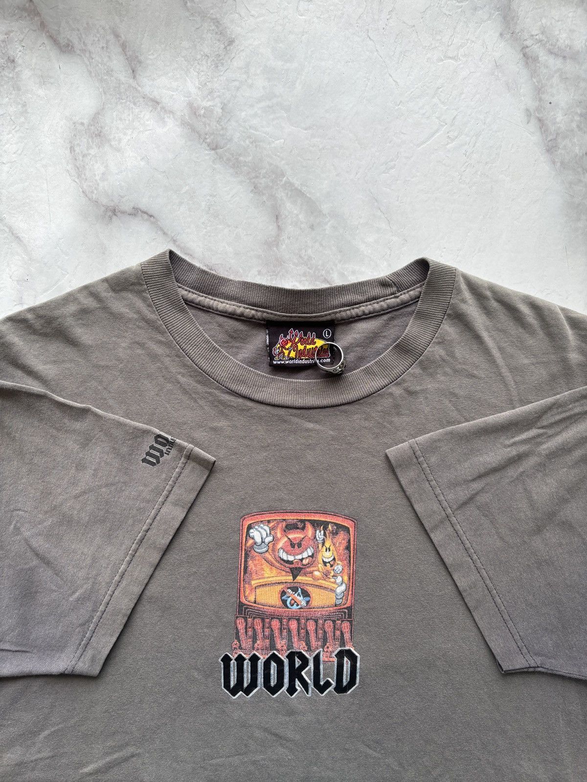 World Industries Vintage rare world industries shirt Size US L / EU 52-54 / 3 - 1 Thumbnail