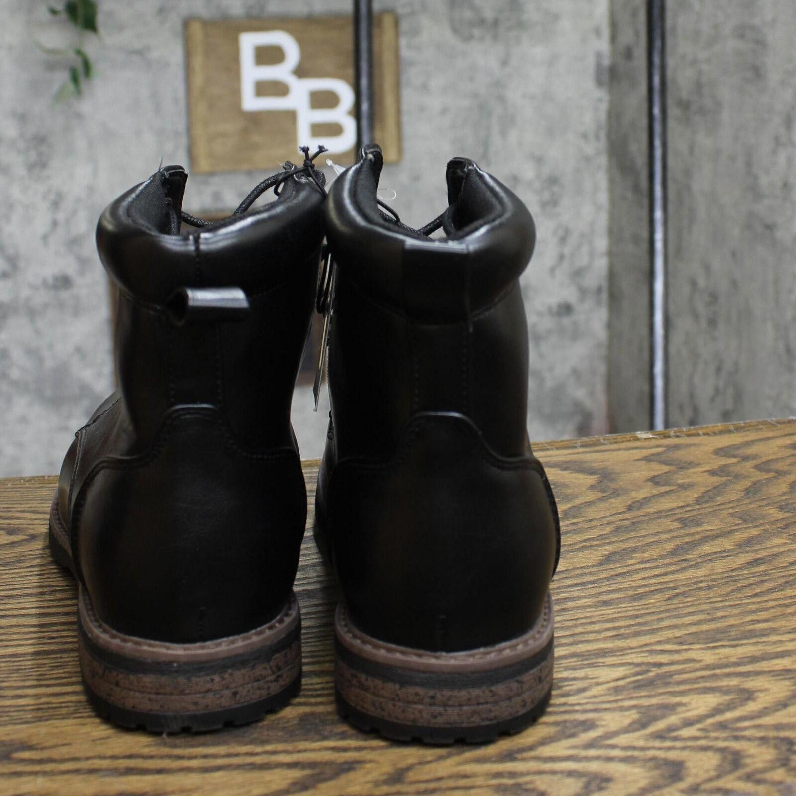 Designer NWT Goodfellow & Co Combat Boots 88097729 Black 13 13 M Size US 13 / EU 46 - 4 Thumbnail