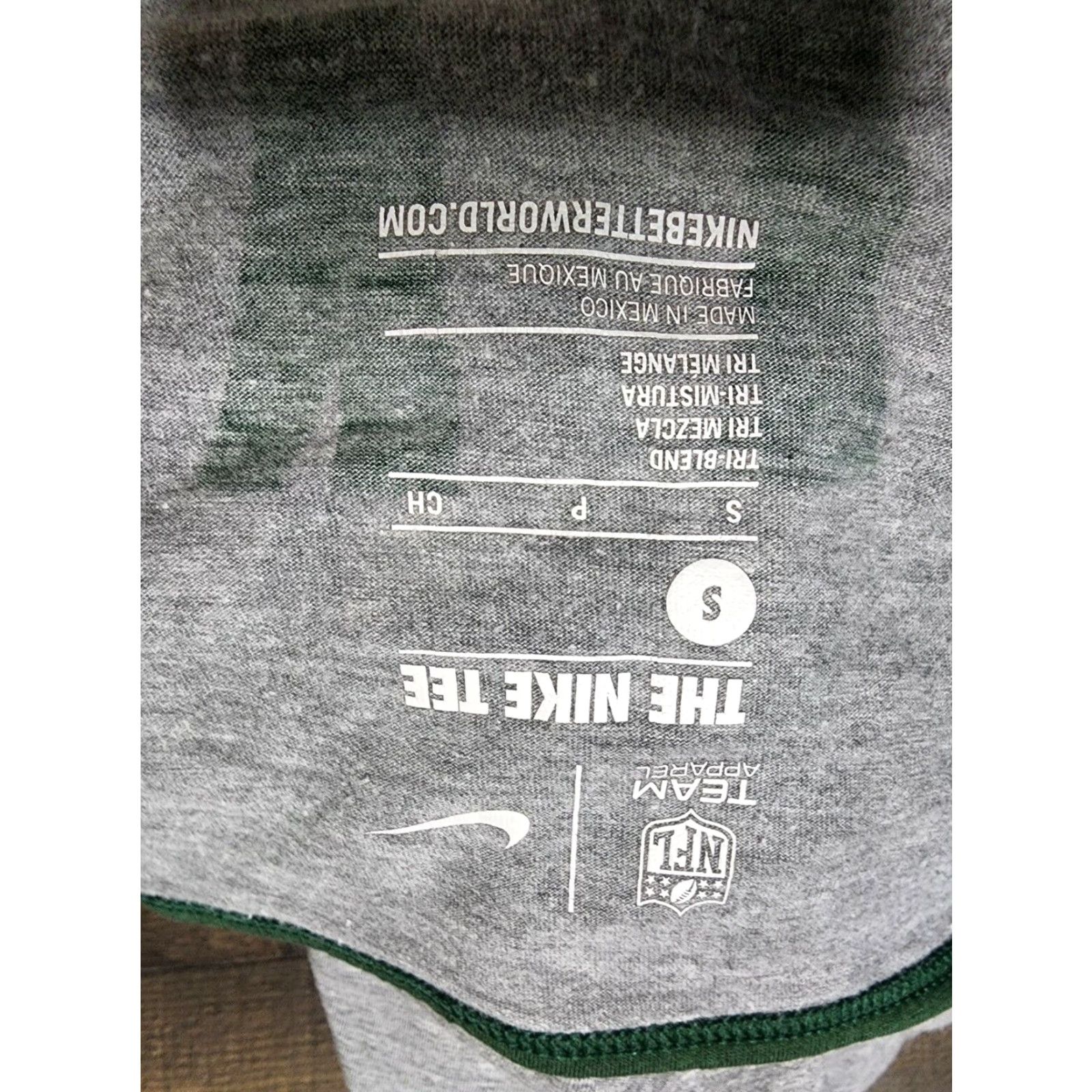 Nike Nike New York Jets Women's Gray Double Sided Tank Top Medium Size S Size S / US 4 / IT 40 - 3 Thumbnail