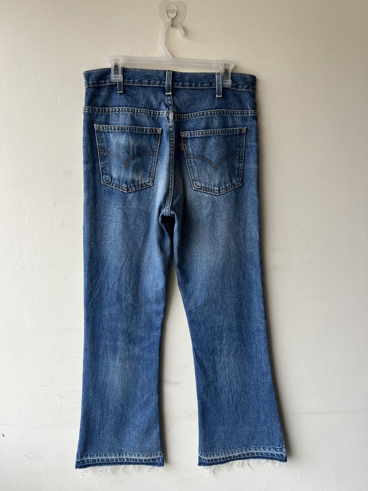 Levi's Vintage 2000 Levi’s 646 Orange Tab Fade Denim Bootcut Jeans Size US 32 / EU 48 - 3 Thumbnail