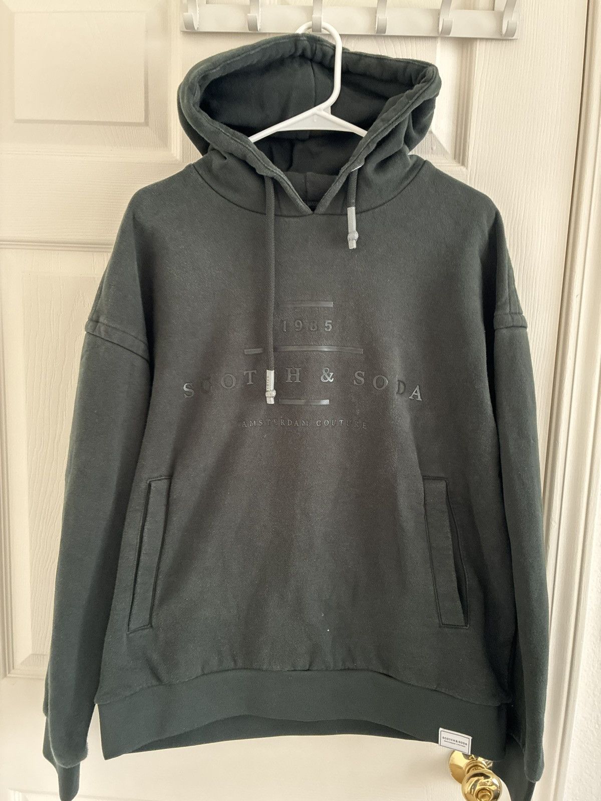 Scotch & Soda Scotch & Soda green hoodie Size US L / EU 52-54 / 3 - 1 Thumbnail