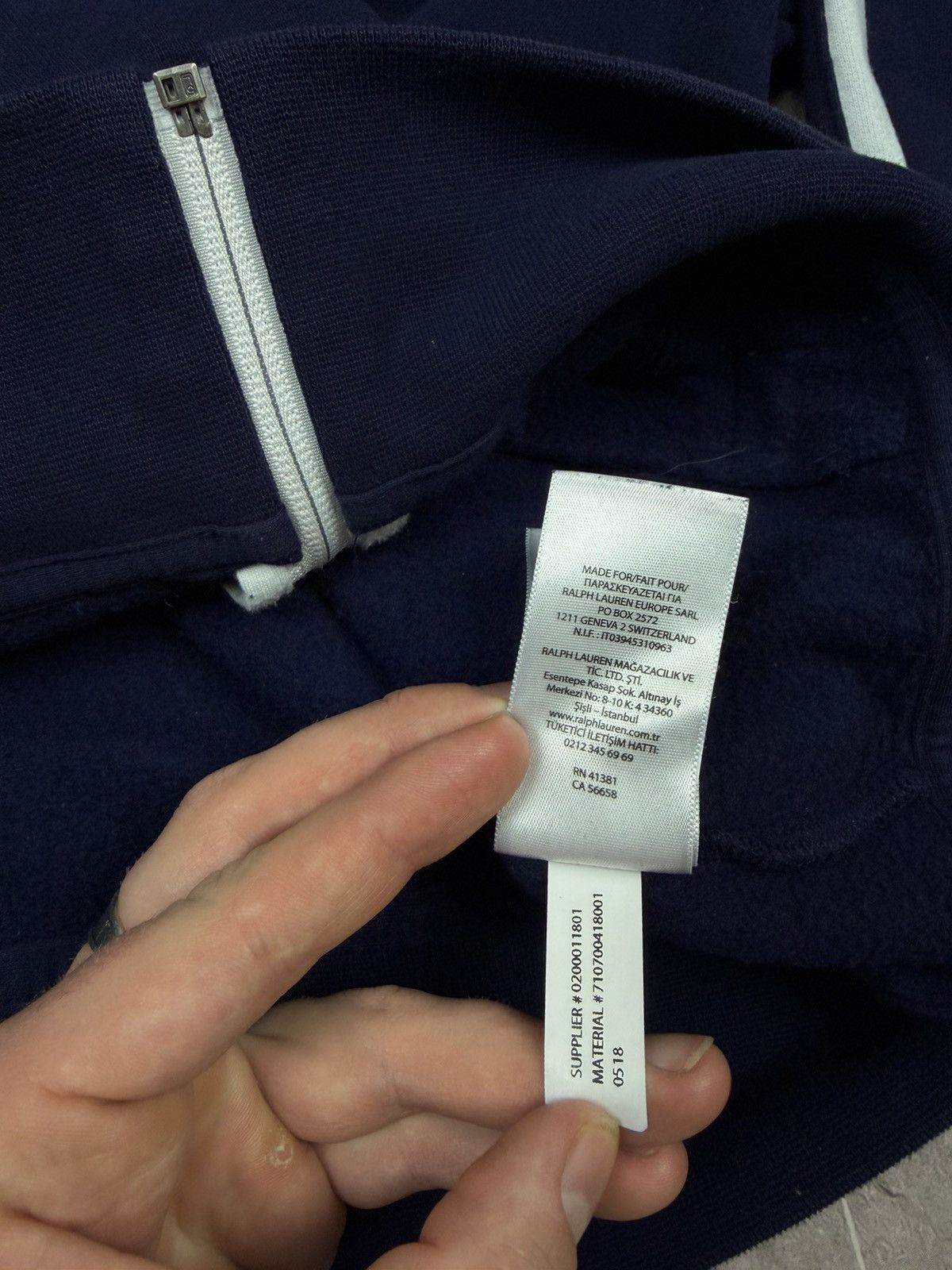 Polo Ralph Lauren Polo Ralph Lauren USA zip sweatshirt Size US L / EU 52-54 / 3 - 13 Thumbnail