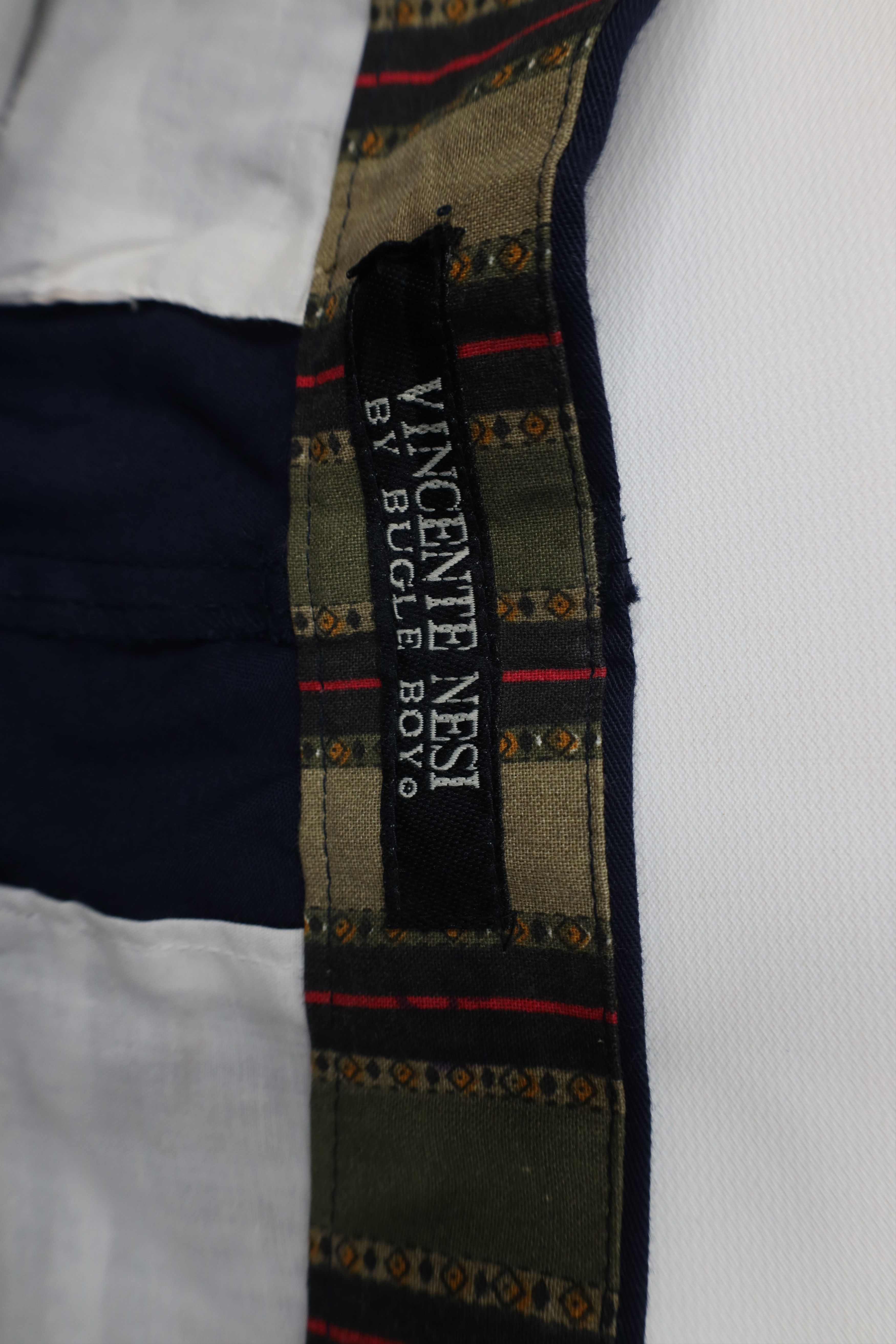 Vintage Deadstock Vintage 90s Streetwear Gabardine Blend Chino Pants Size US 34 / EU 50 - 7 Thumbnail