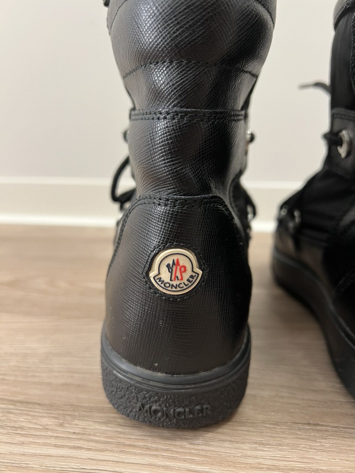 Moncler Moncler Fanny Apres Ski Black Snow Moon Boots Size US 6 / IT 36 - 9 Thumbnail