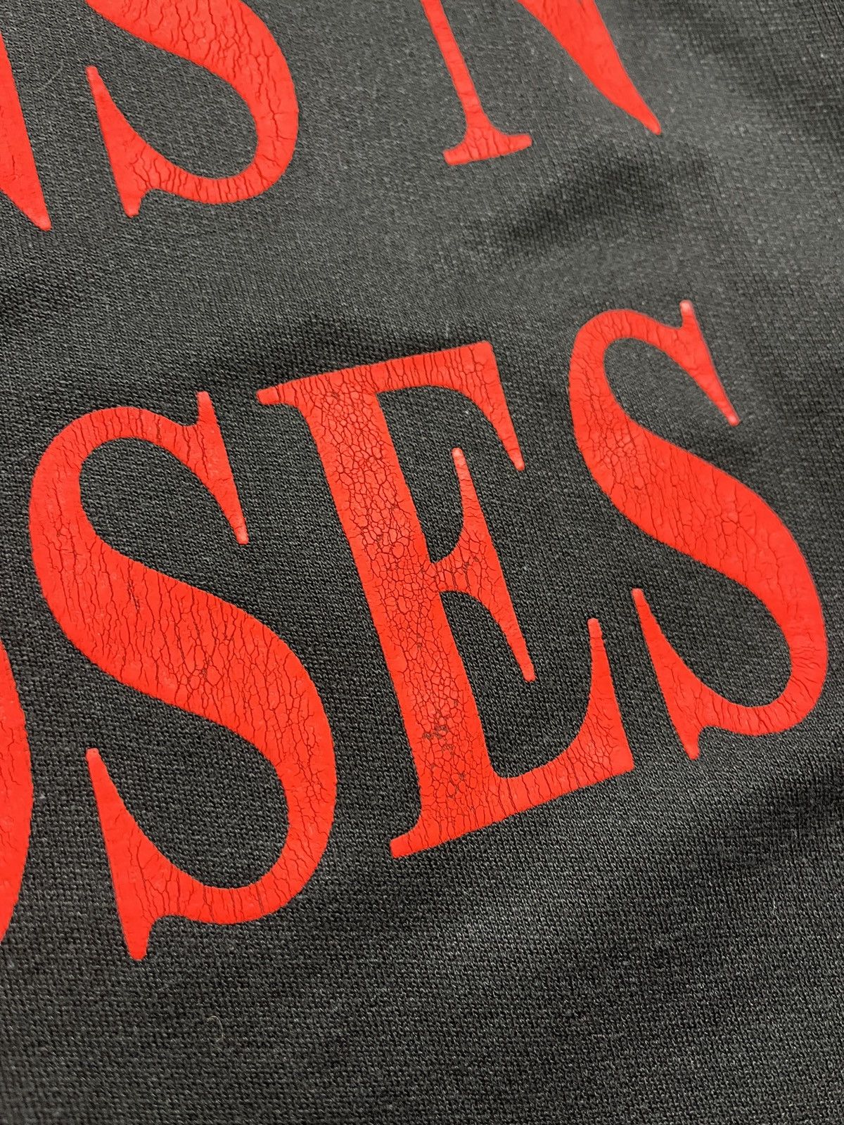 Band Tees Guns N’ Roses Crazy Big Logo Print Hoodie Rare Band Tee Y2k Size US XL / EU 56 / 4 - 13 Thumbnail