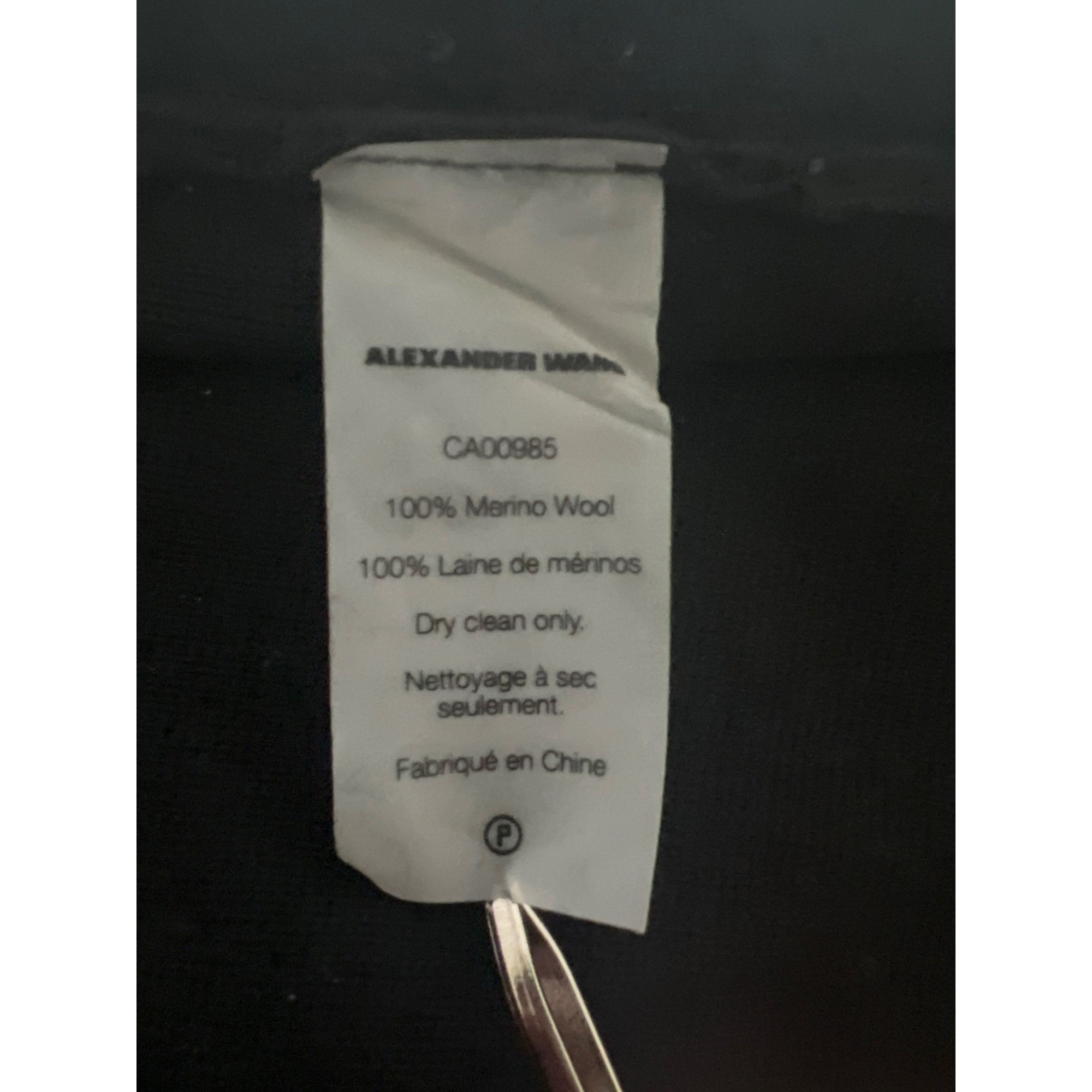 T by Alexander Wang T By Alexander Wang Merino One Shoulder Adjustable Length Ti Size S / US 4 / IT 40 - 8 Thumbnail