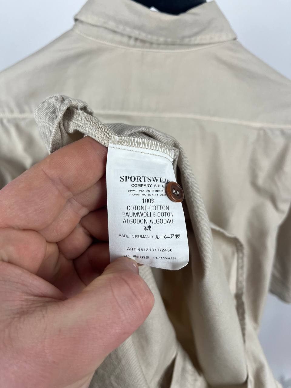 C.P. Company C.P. Company Undersixteen Vintage Logo Shirt Size 16/176 Size US S / EU 44-46 / 1 - 6 Thumbnail