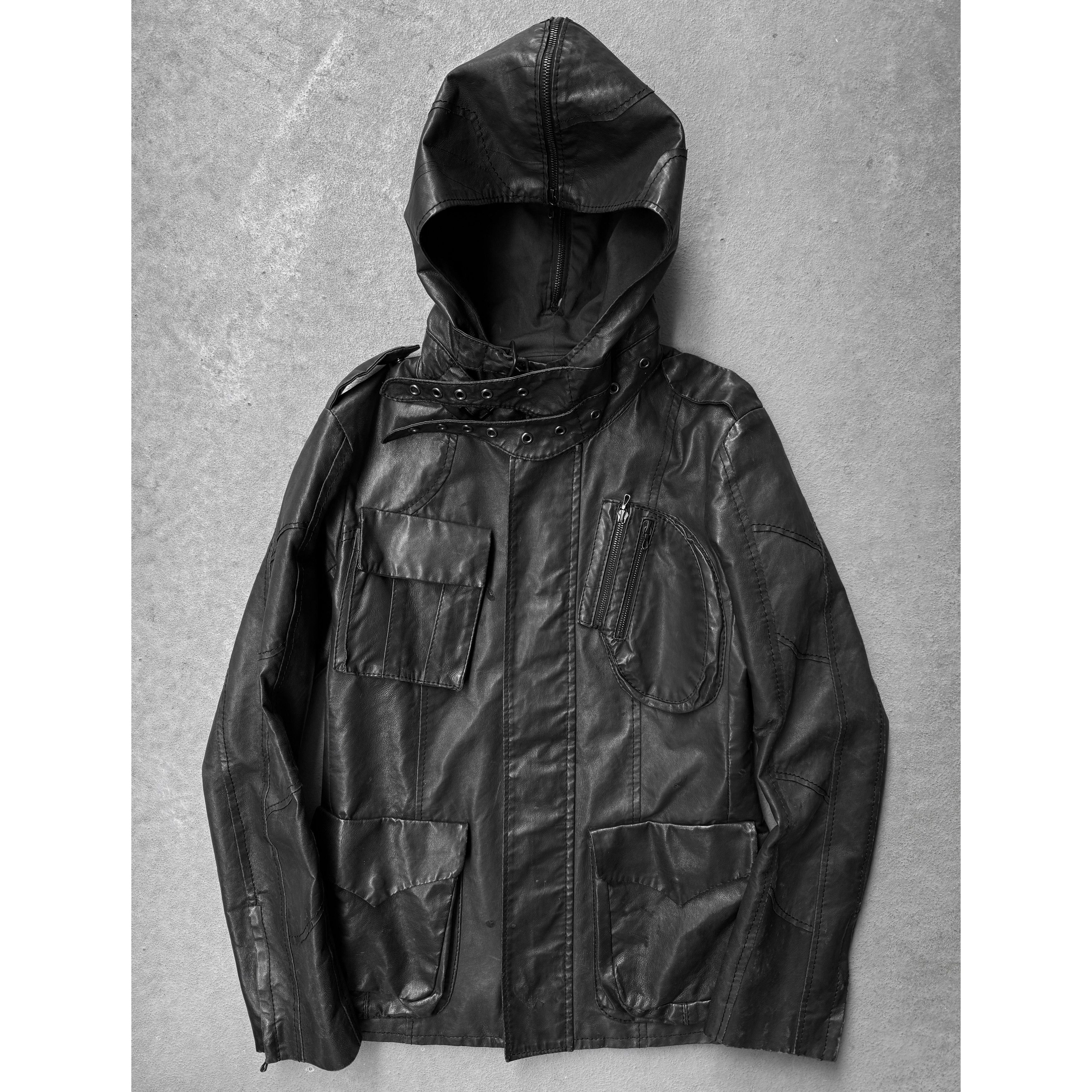 Yasuyuki Ishii Early 00s Distressed Deerskin Leather Field J