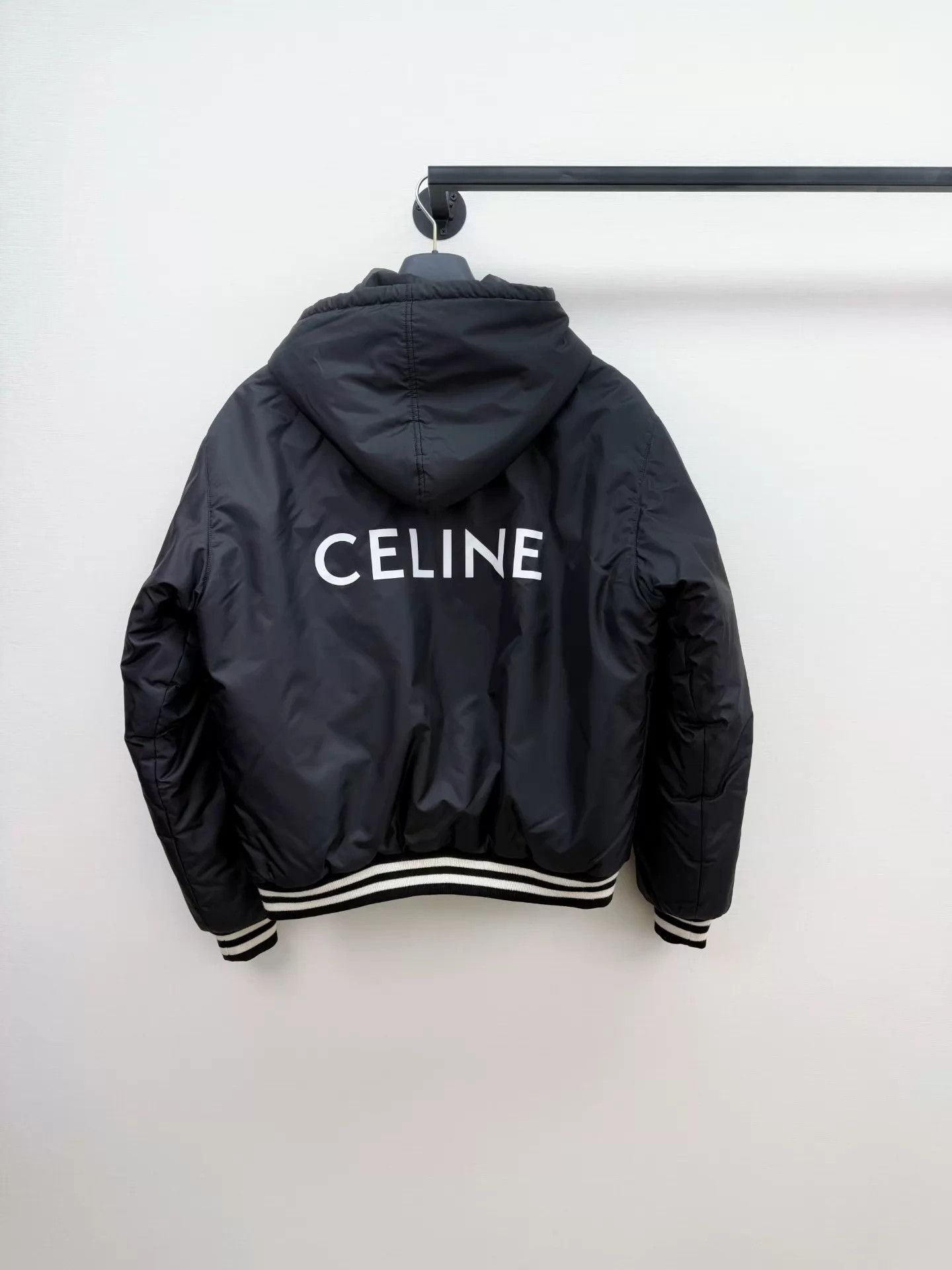 Celine Celine men's worn once hooded baseball jacket 48 Size US M / EU 48-50 / 2 - 3 Thumbnail
