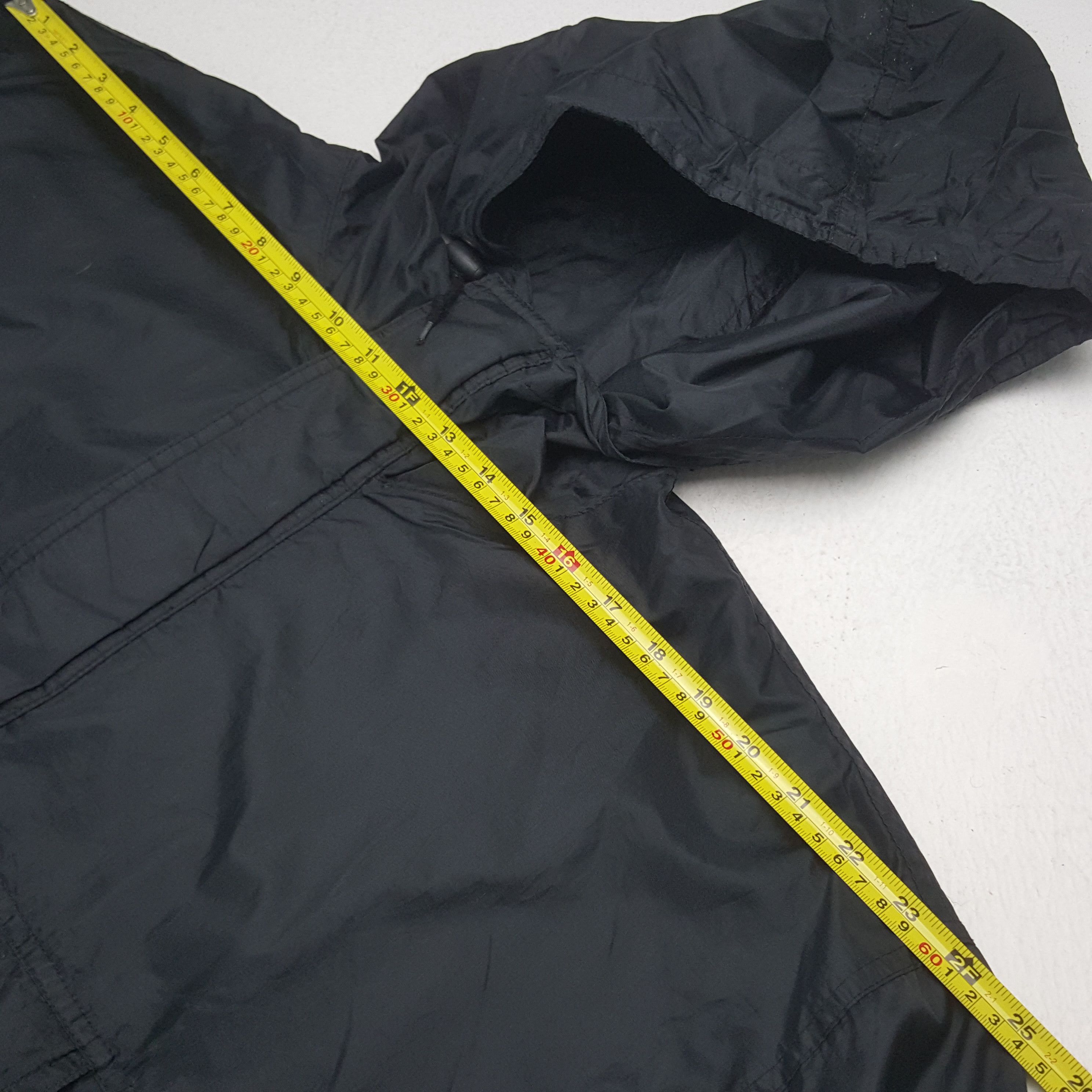 Nike Vintage Nike Big Swoosh Windbreaker Hoodie Jacket RR4 Size US XL / EU 56 / 4 - 7 Thumbnail