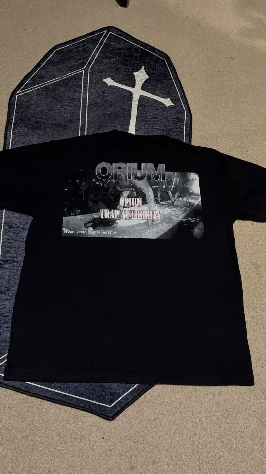 Playboi Carti YVL Opium Complex Con 2024 Exclusive Tee Large Size US L / EU 52-54 / 3 - 1 Thumbnail