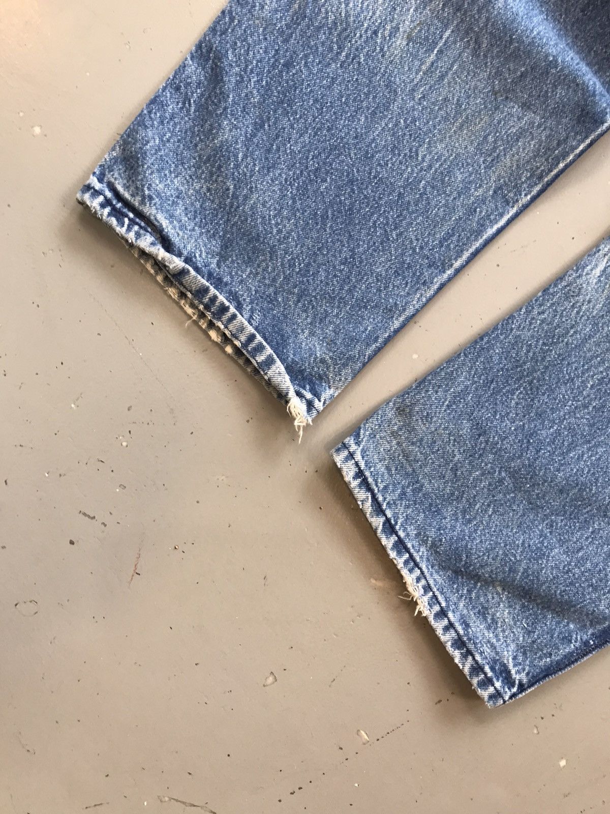 Carhartt × Vintage Vintage Carhartt b136 DST carpenter denim Size US 38 / EU 54 - 11 Thumbnail