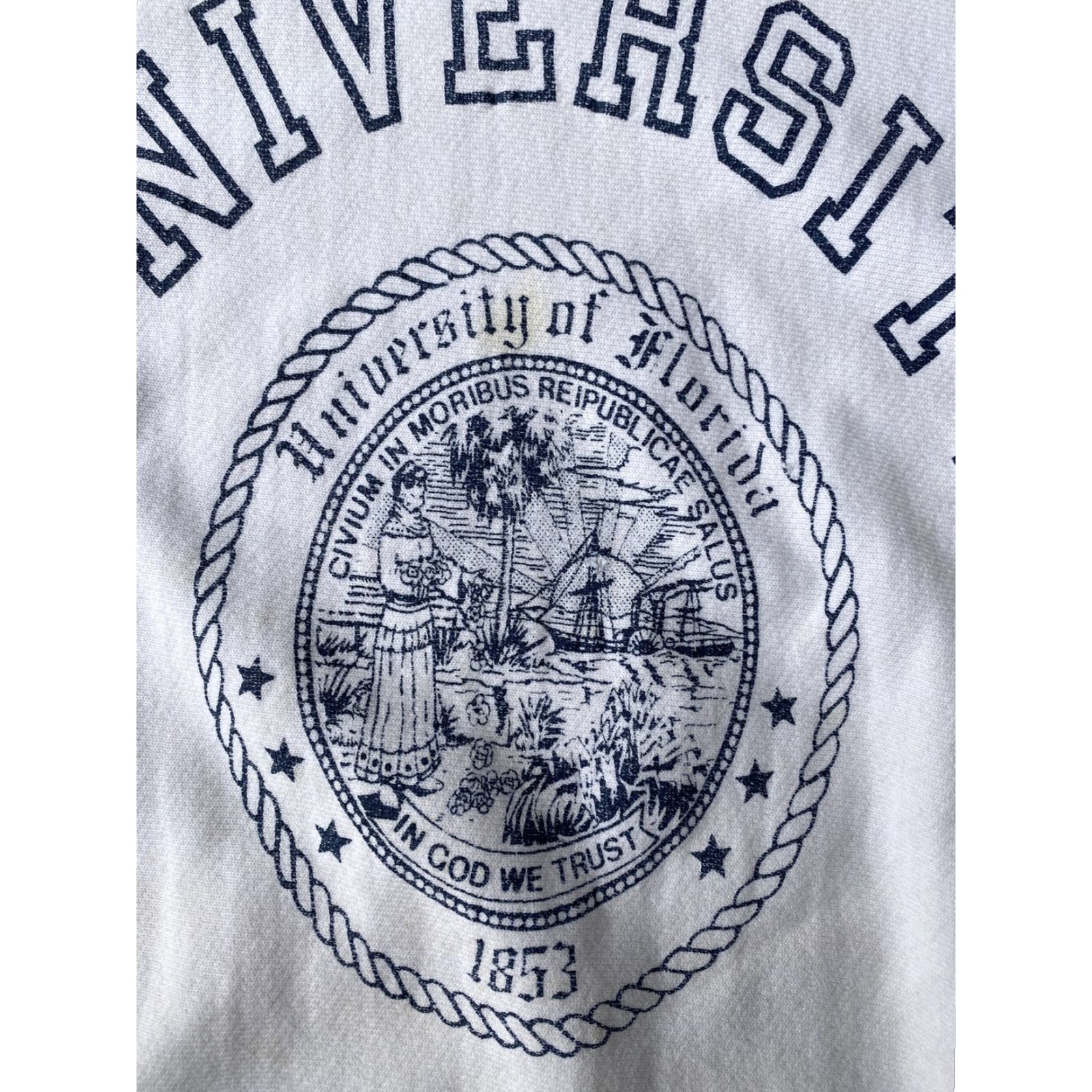 Soffe VINTAGE Soffe Reverse Weave Florida Gators Crewneck Sweatshirt Medium Men Gray Size US M / EU 48-50 / 2 - 7 Thumbnail